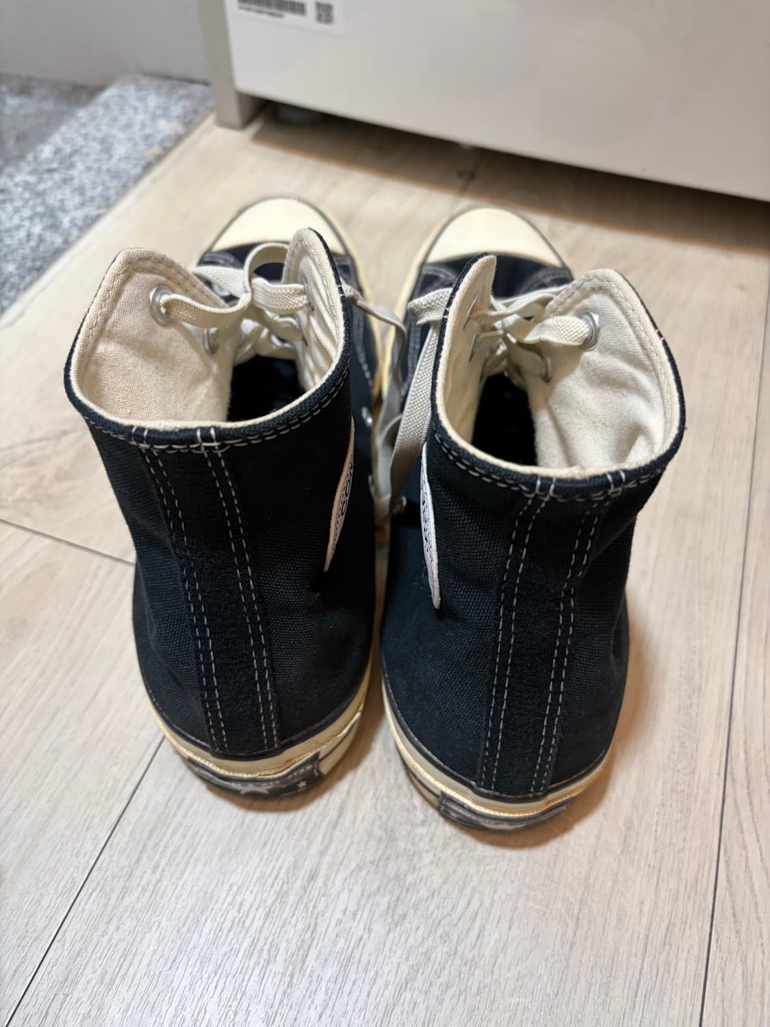 컨버스 척 70 하이 블랙 270 상품이미지4