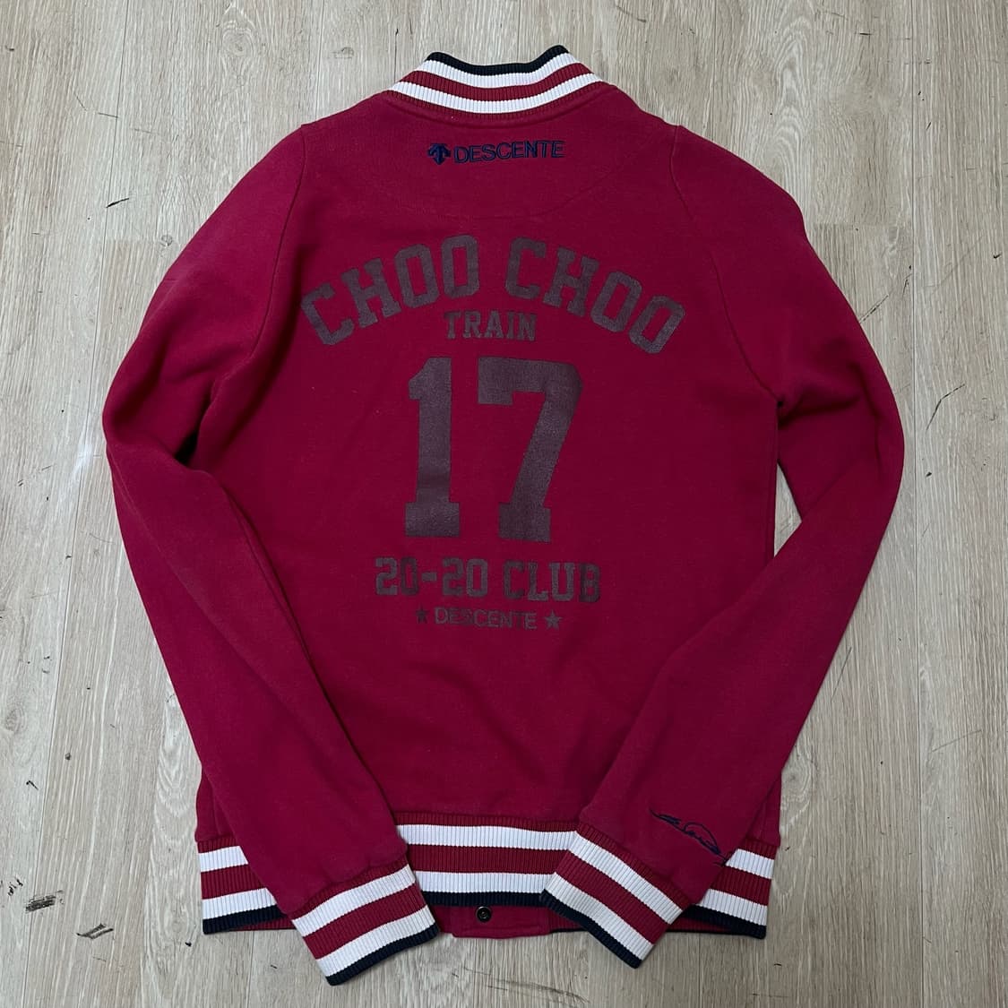 데상트 여성 추신수 헌정 20-20 클럽 바시티 자켓 [와인] S/85 상품이미지7