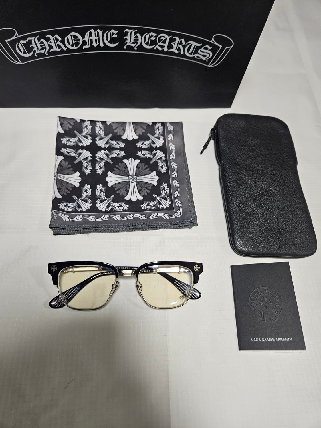 크롬하츠 보넨노이슈어2 블랙 실버 상품이미지1