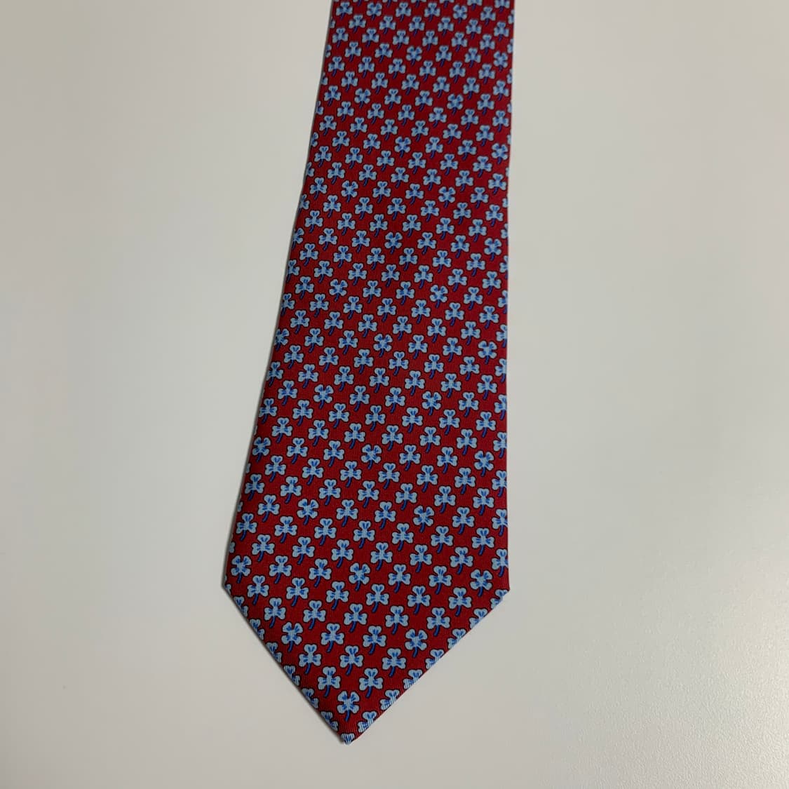 에르메스(HERMES) 프랑스 100실크 명품넥타이 최상급 9cm 상품이미지10