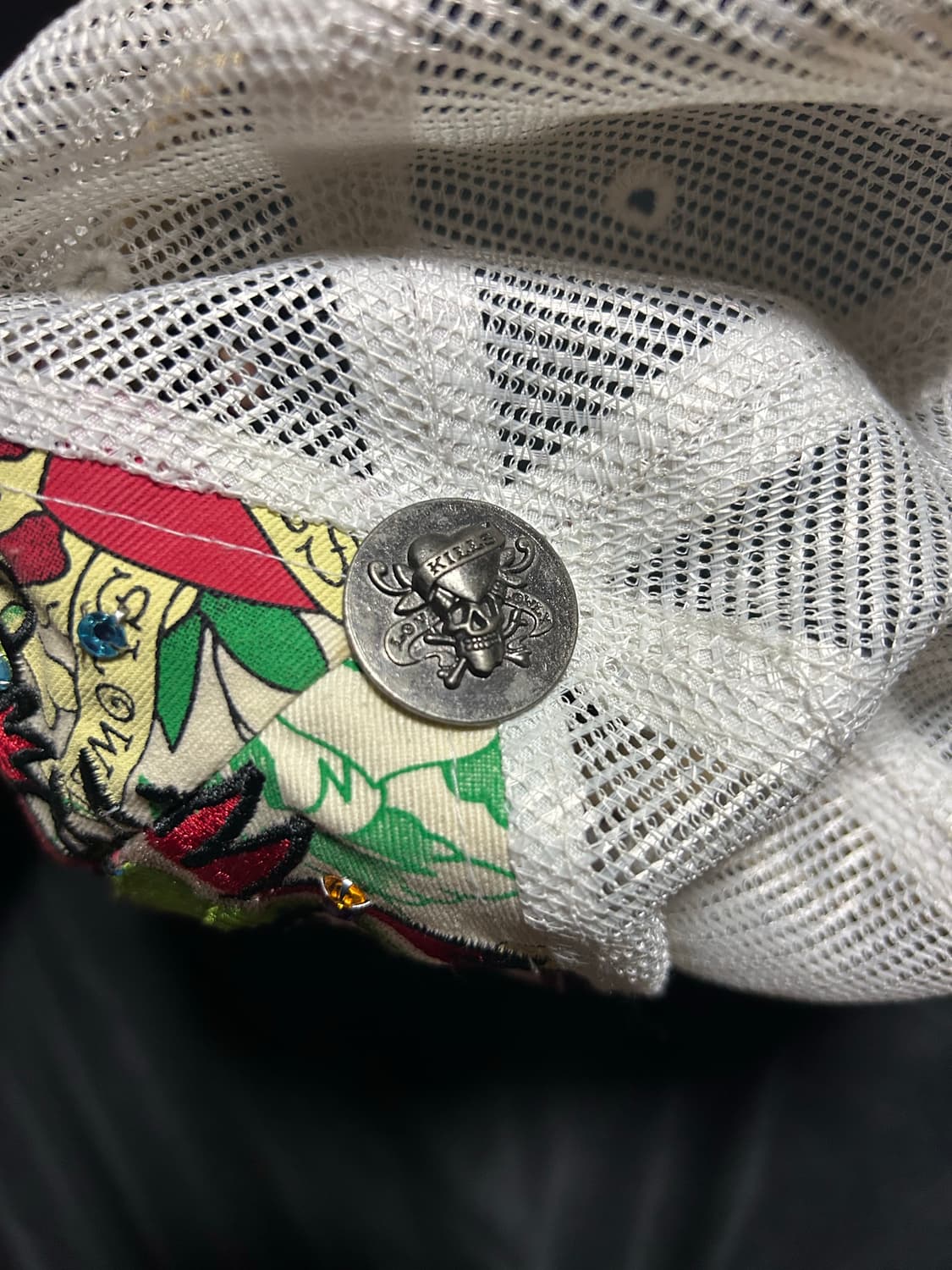 Ed Hardy skull punk mesh cap 상품이미지3