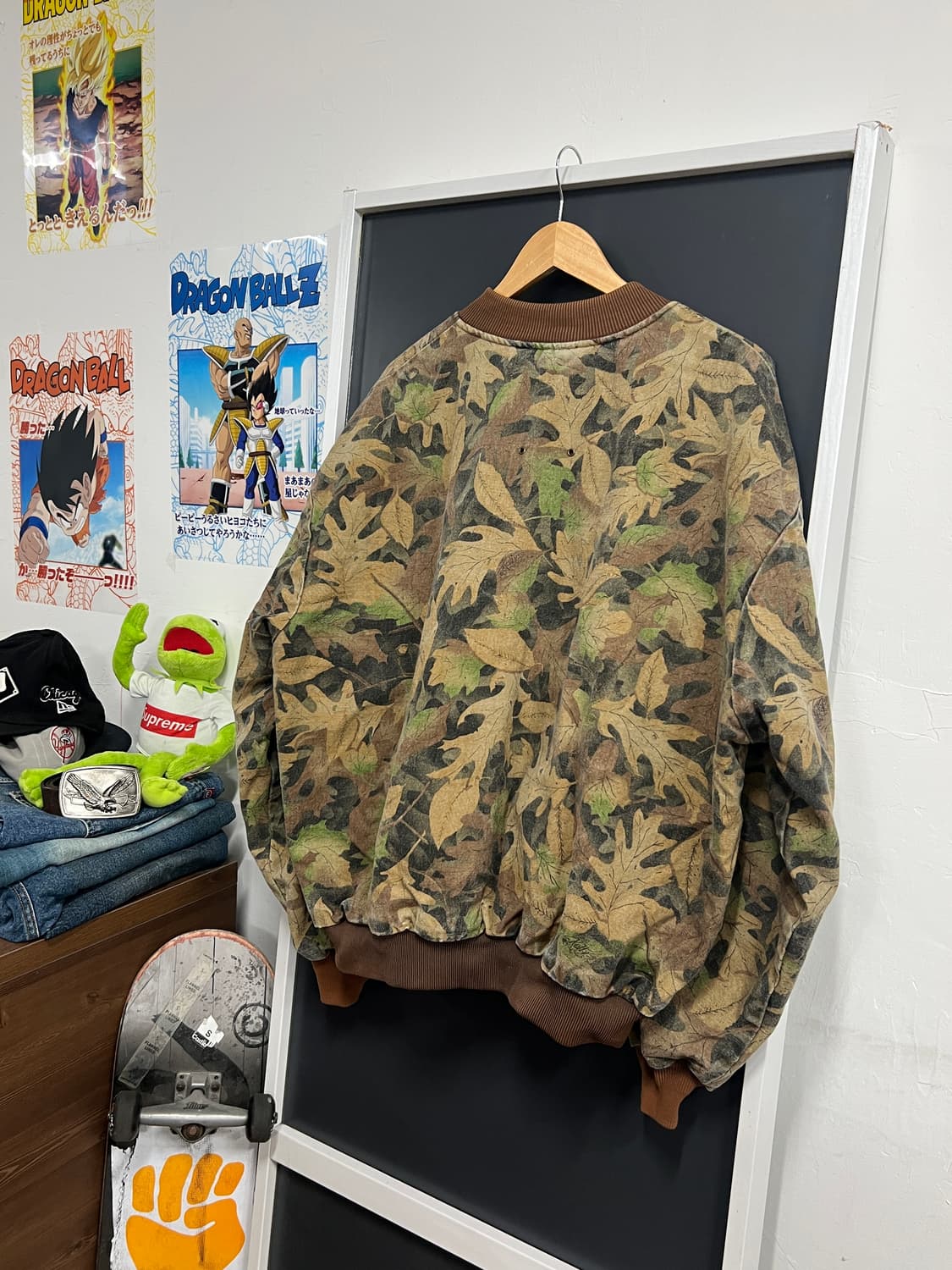 90s American Vintage 리얼트리 봄버 자켓 상품이미지9