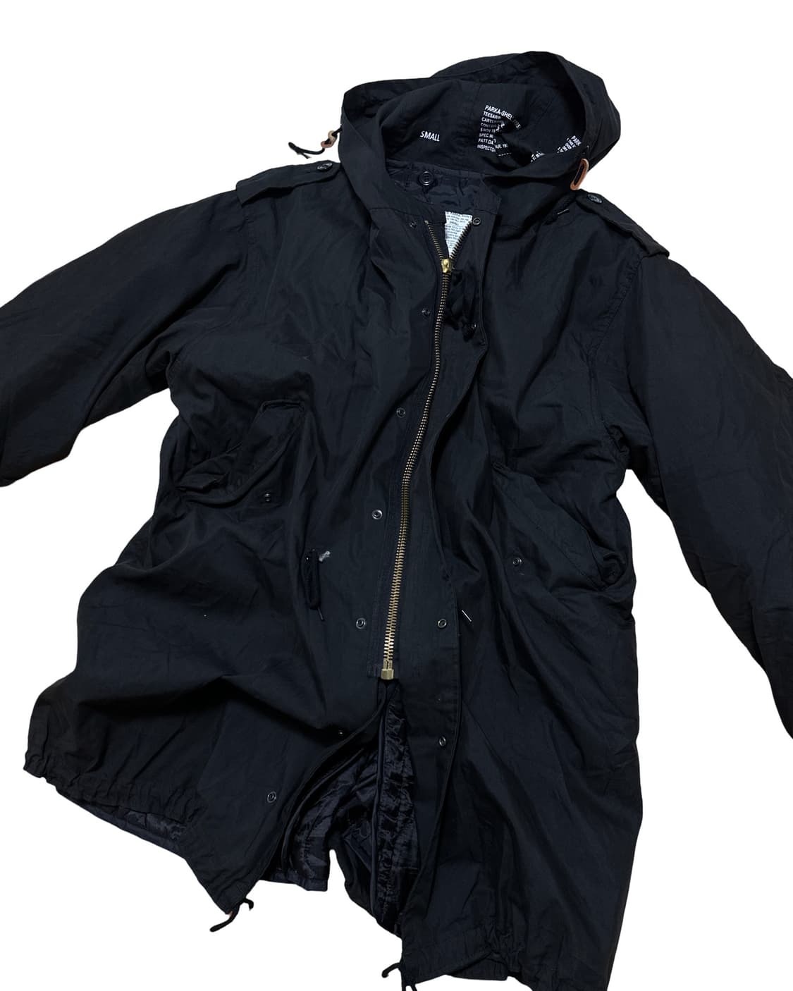 밀텍 M-51 블랙 야상 점퍼 상품이미지6