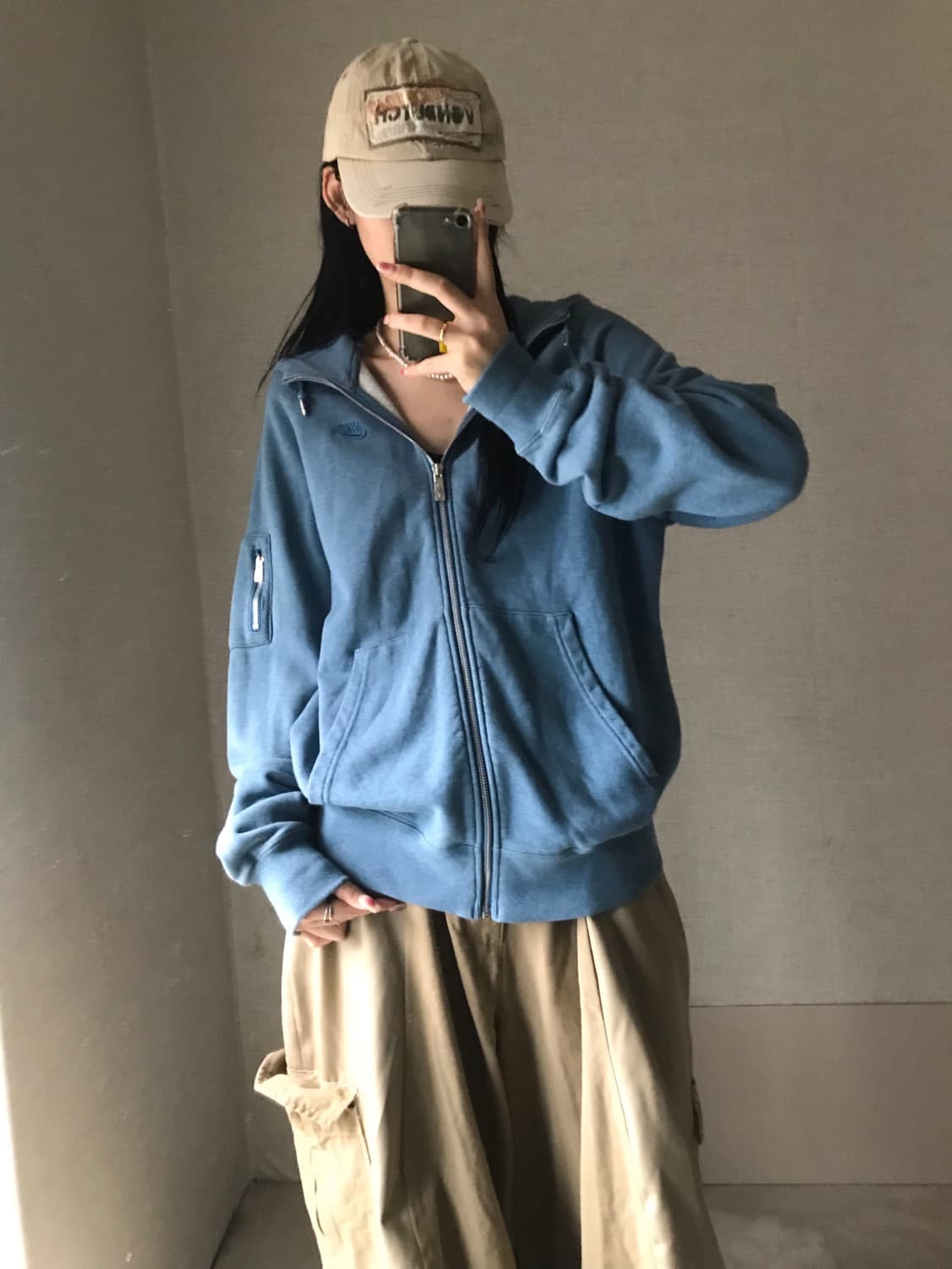 나이키 연하늘 후드집업 상품이미지4