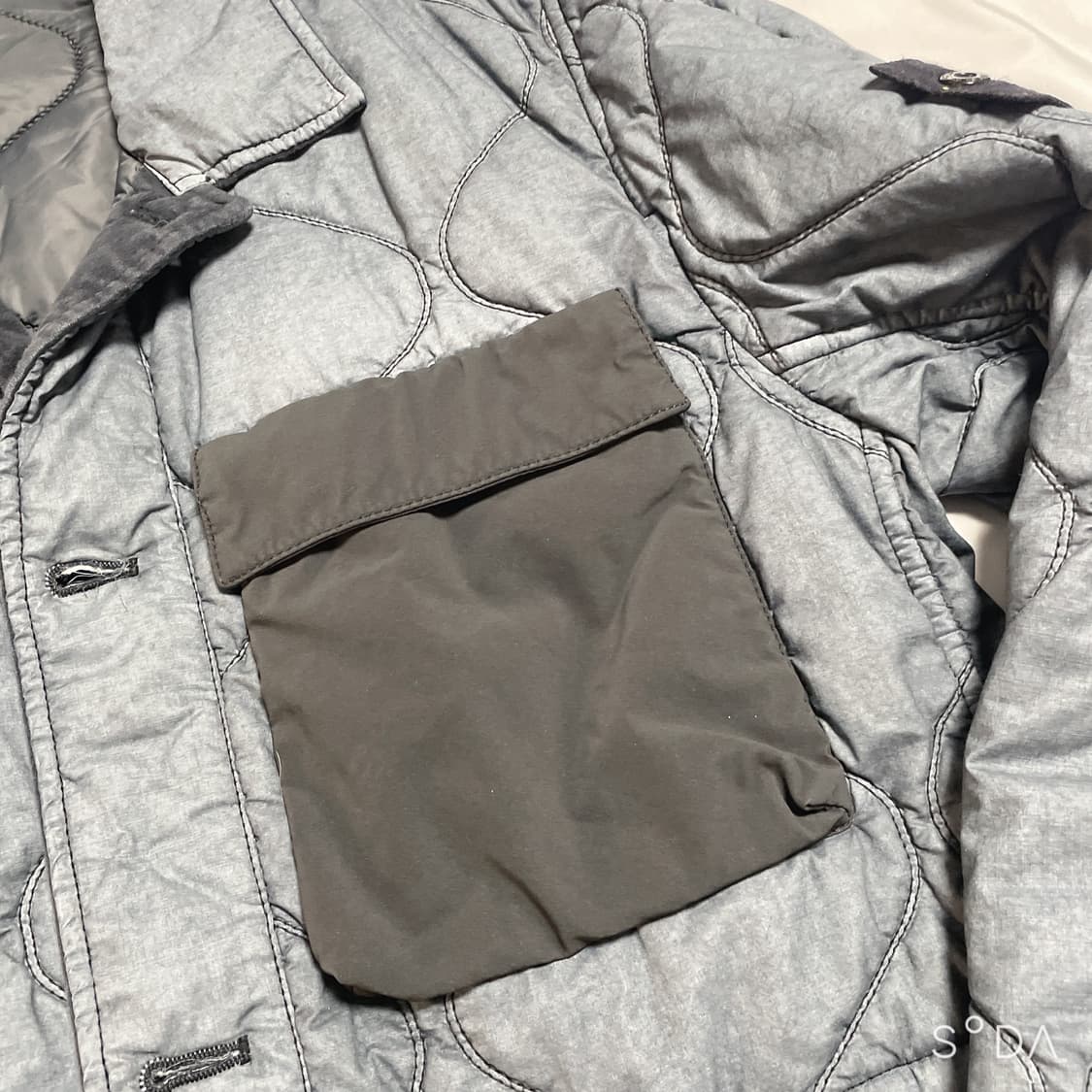스톤아일랜드 퀼팅 자켓 그레이 L 상품이미지6