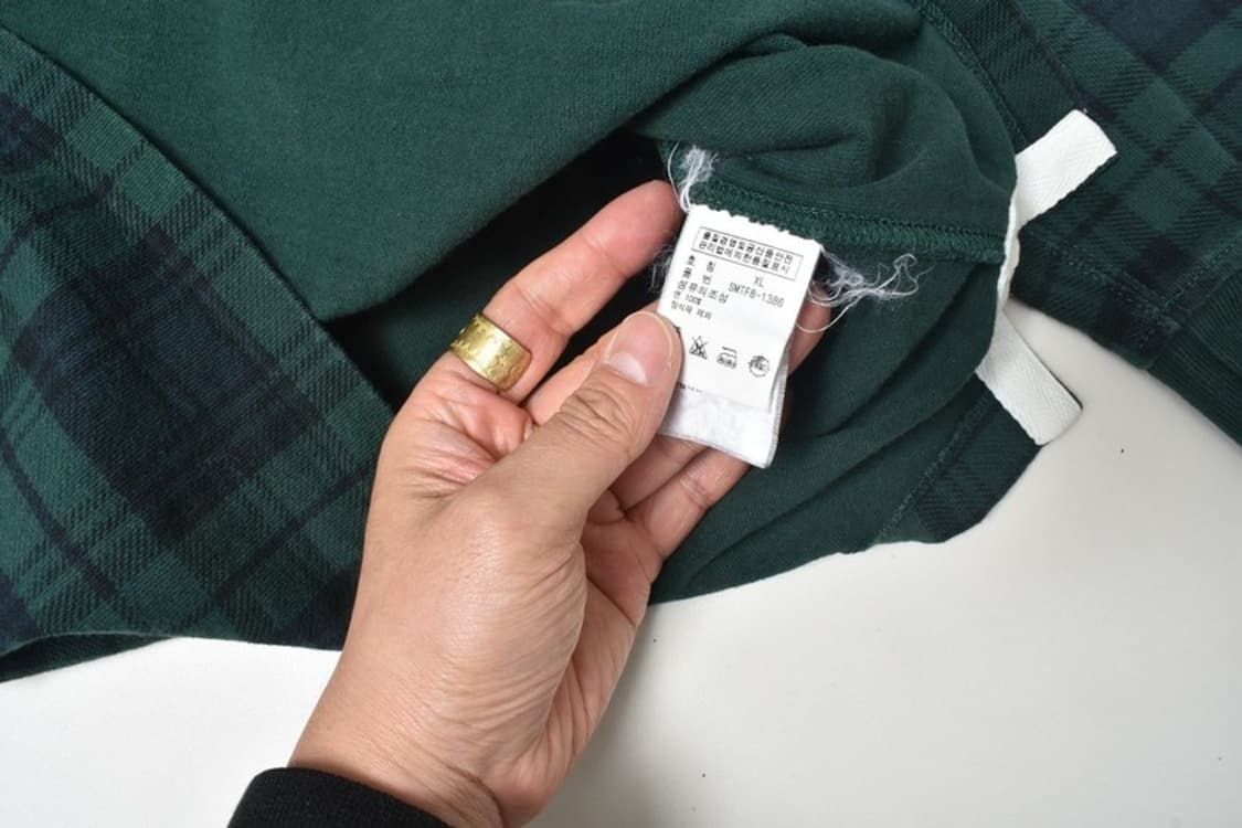 00S 폴로 랄프로렌 빅포니 블랙와치 럭비셔츠 XL N1247 상품이미지8