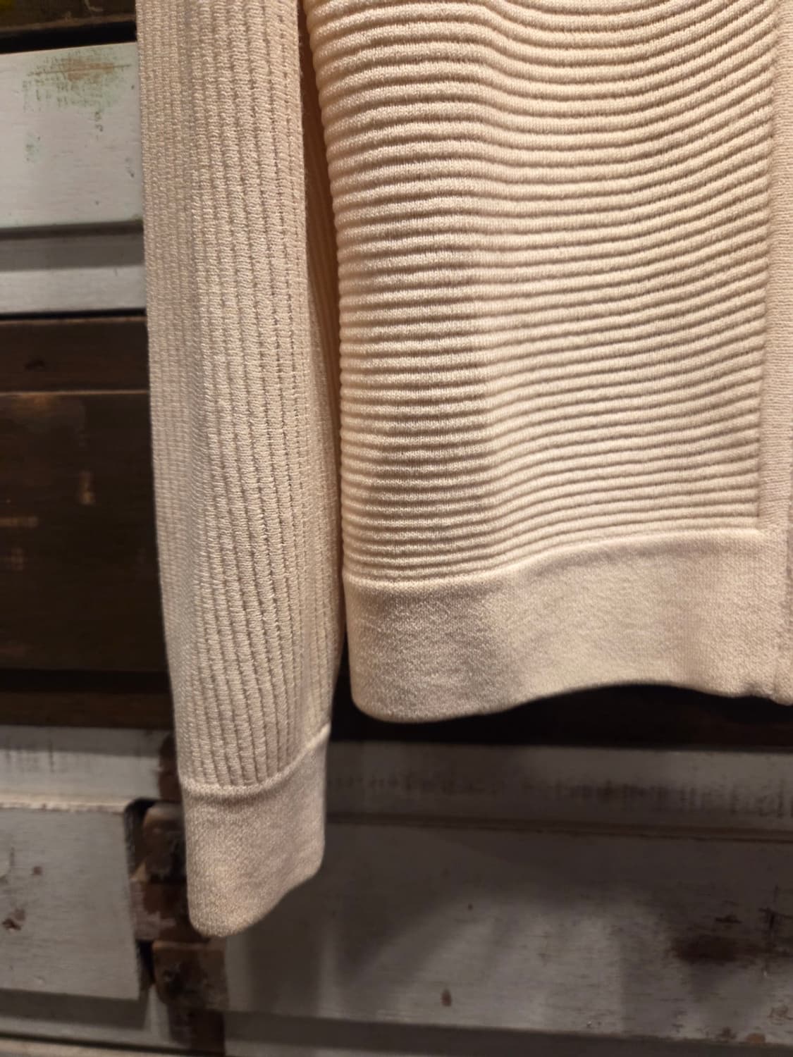 센존 짚업 카디건 상품이미지5