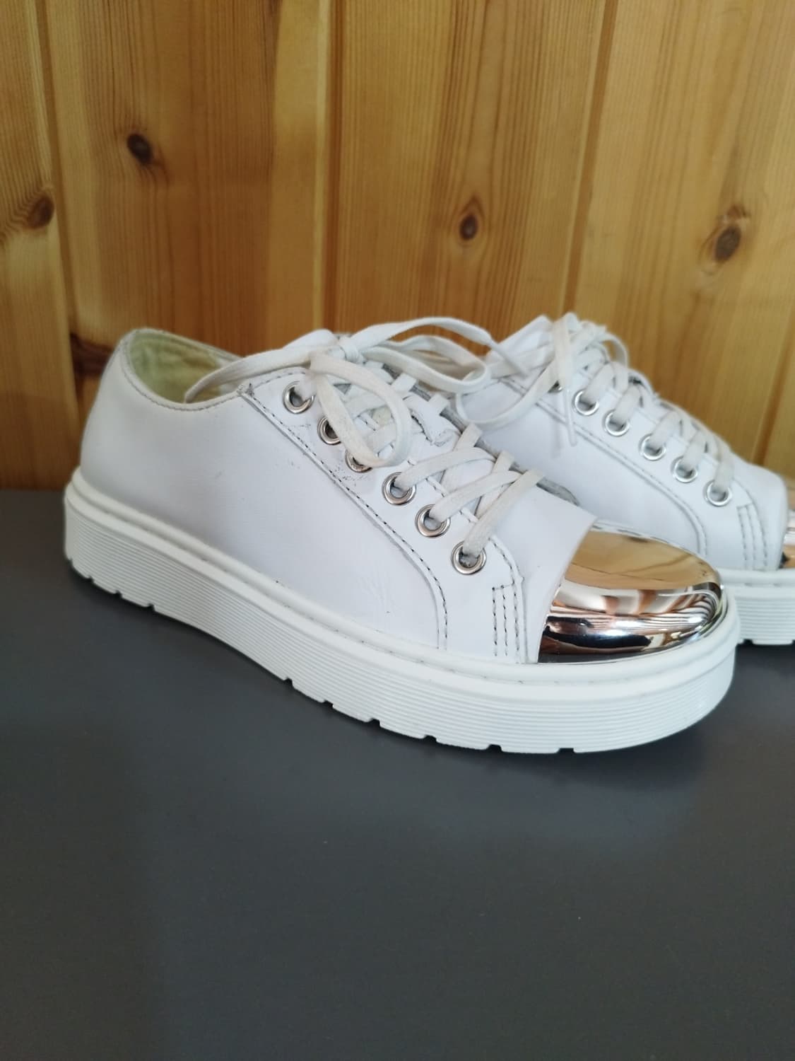 uk3 220mm 닥터마틴 알렉세이 메탈 스니커즈  상품이미지2