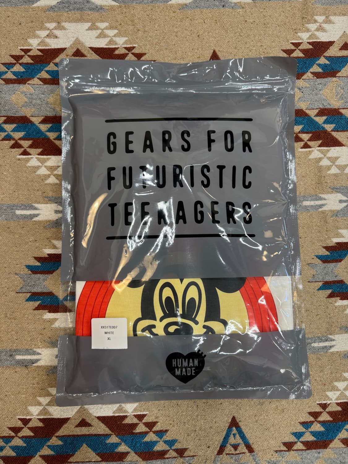 [XL] 휴먼 메이드 x 미키 마우스 클럽 그래픽 티셔츠 화이트 상품이미지10