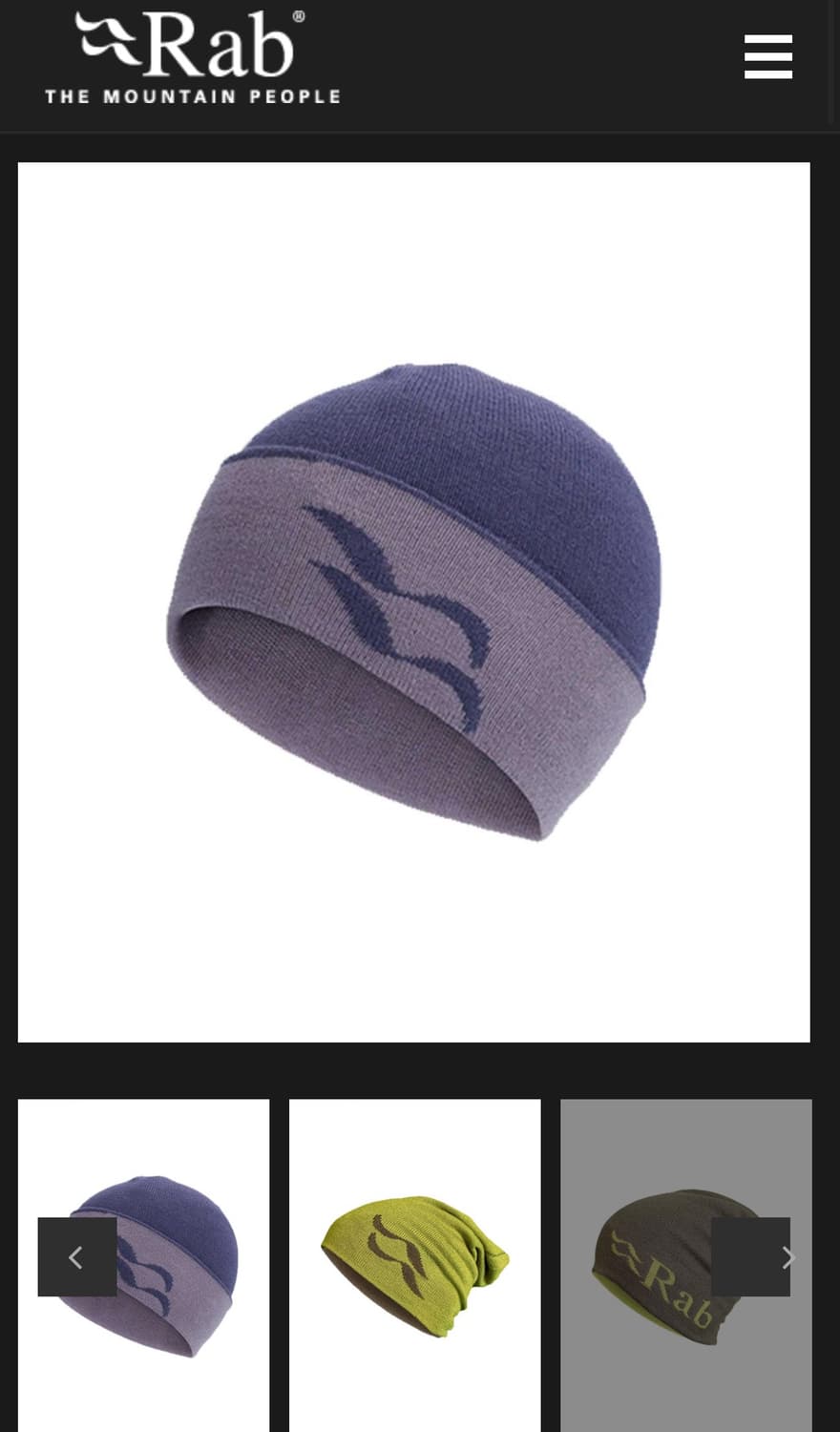 Rab 랩 비니 모자 상품이미지1
