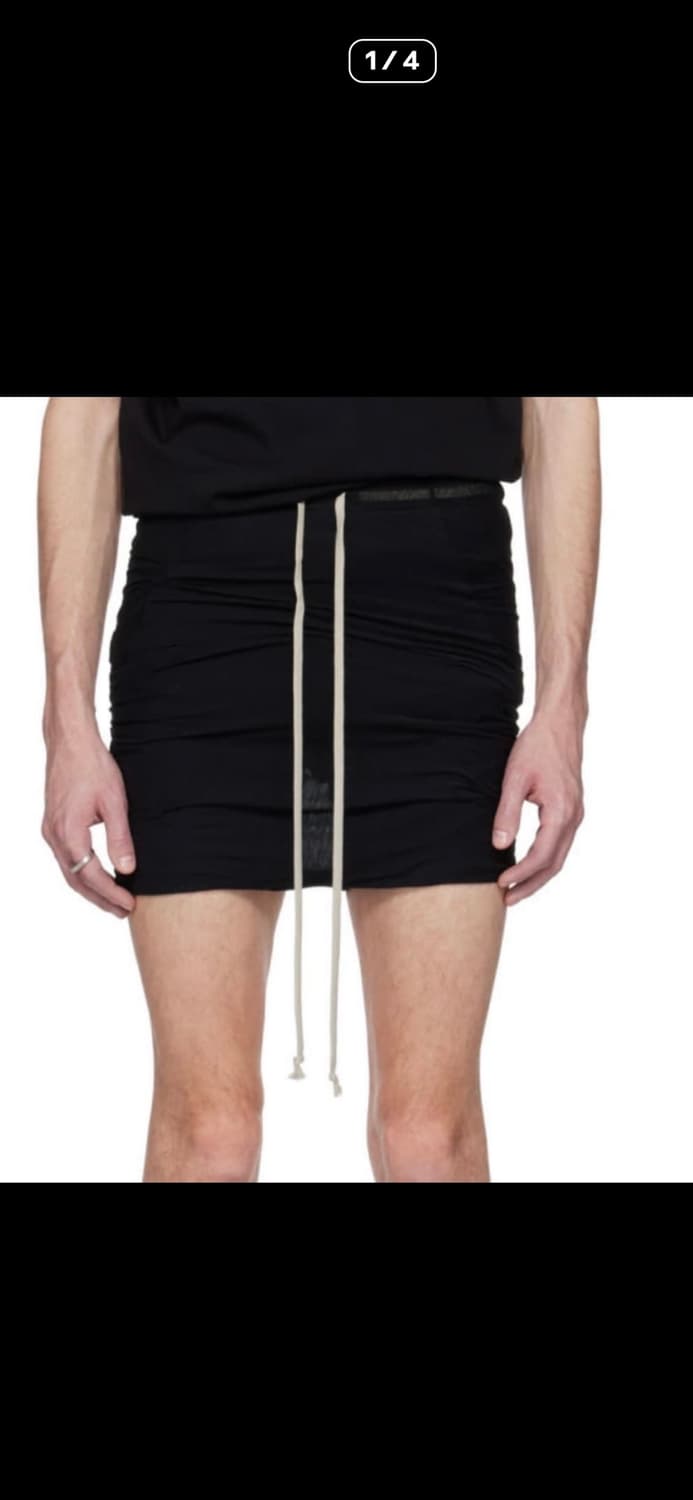 릭오웬스 할리우드 버드 쇼츠 반바지  상품이미지1