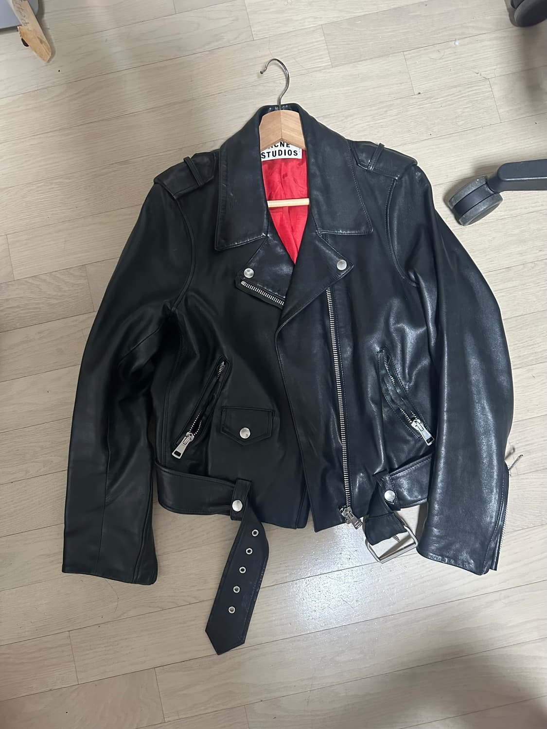 아크네 스튜디오 레더 자켓 상품이미지1