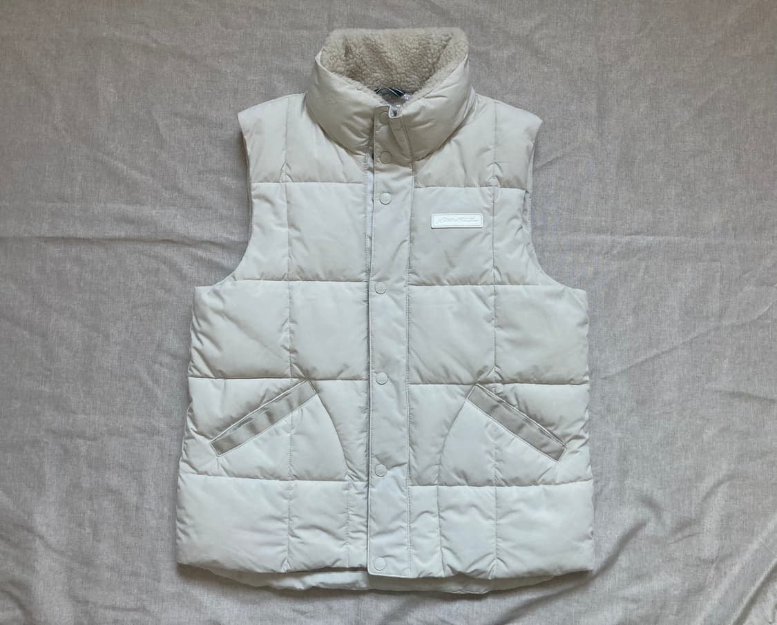 에디바우어 패딩 베스트 아이보리 상품이미지1