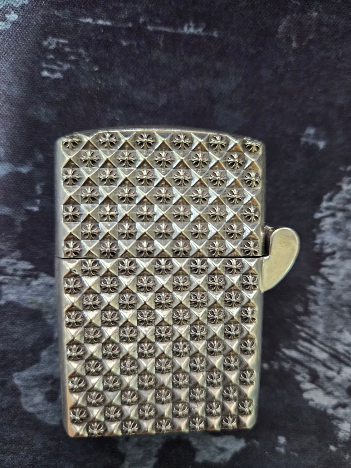 Chrome Hearts 크롬하츠 크로스 블럭 지포 라이터레플리카 상품이미지9