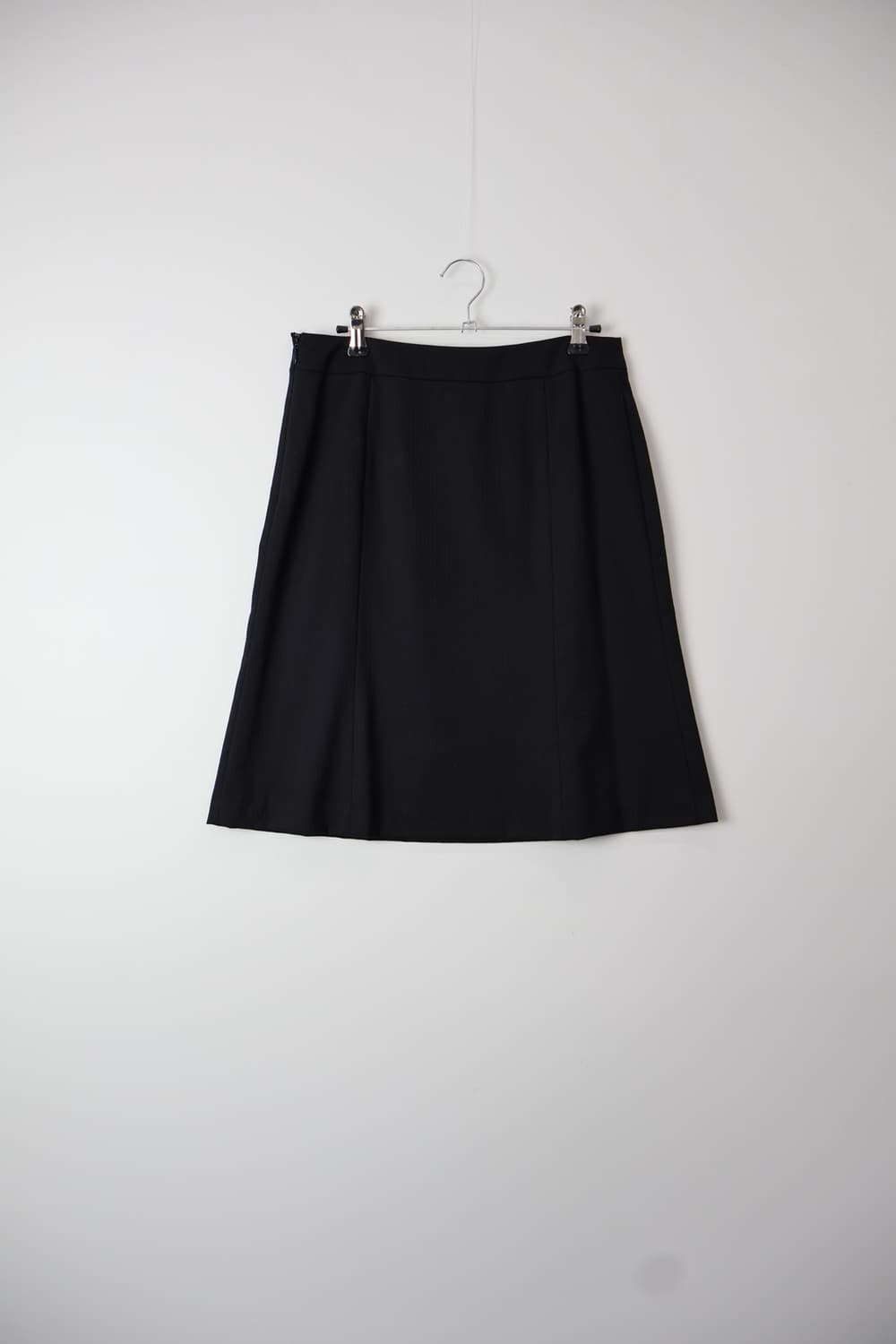 Jpn Black Striped Wool Mini Skirts 상품이미지4