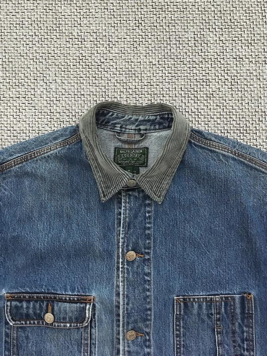 Original washed denim chore jackets 상품이미지2
