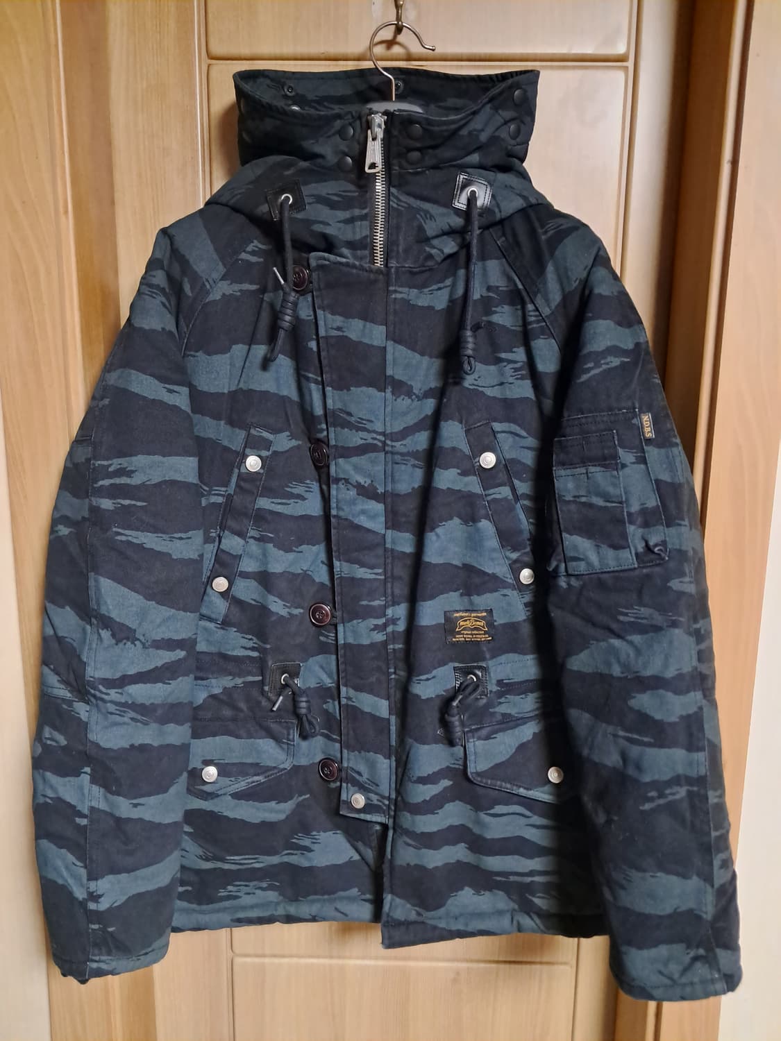 누드본즈 야상패딩 남성M 상품이미지2