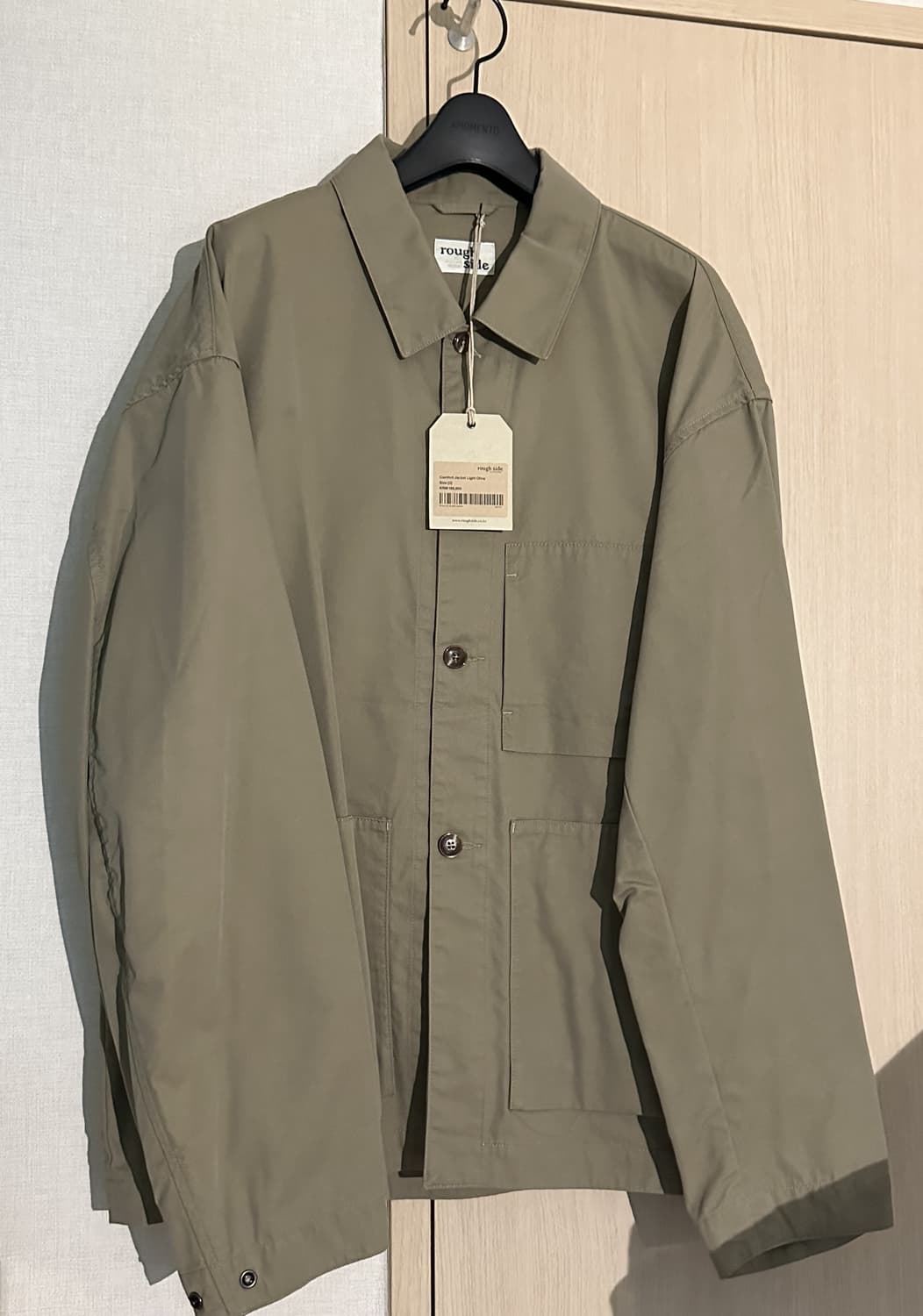 [새 상품 / 택o] 러프사이드 - 컴포트 자켓 '라이트 올리브' (3) 상품이미지2