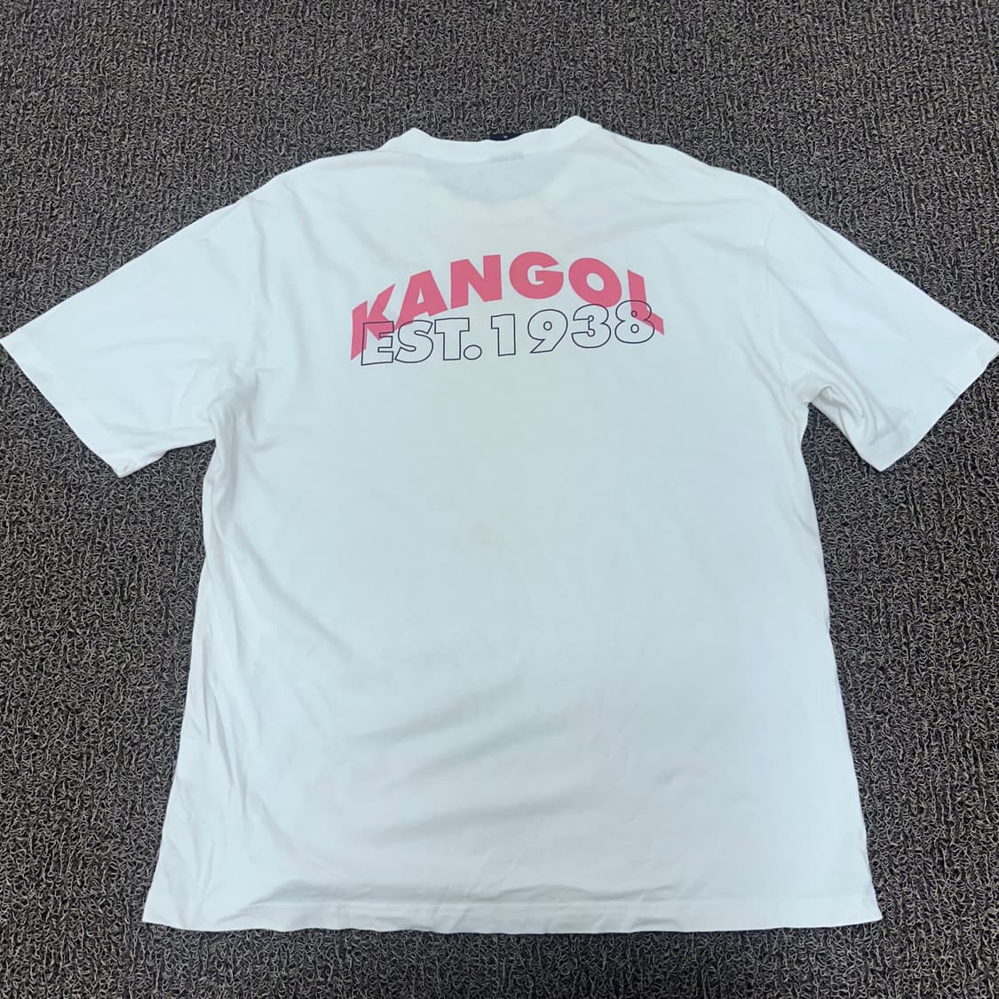 캉골 반팔티셔츠 화이트 105(XL) 상품이미지5