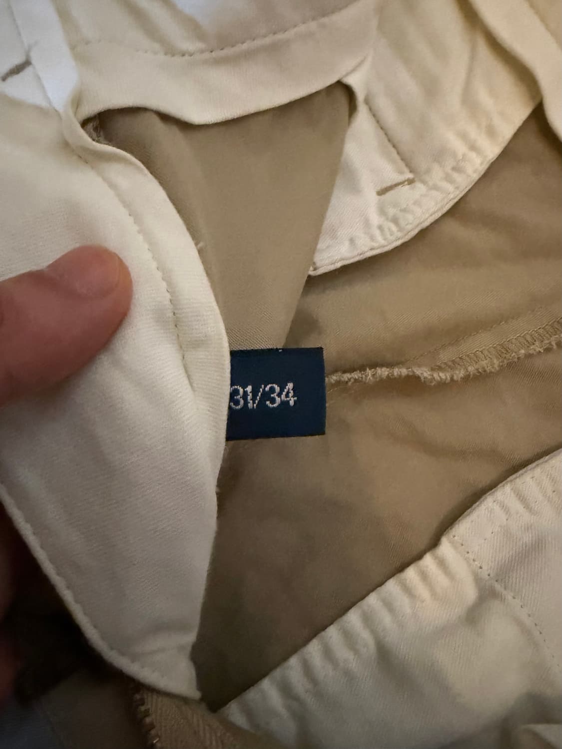 폴로 랄프로렌 리버스 플리츠 프로스펙트 치노 팬츠 31/34 베이지 상품이미지5