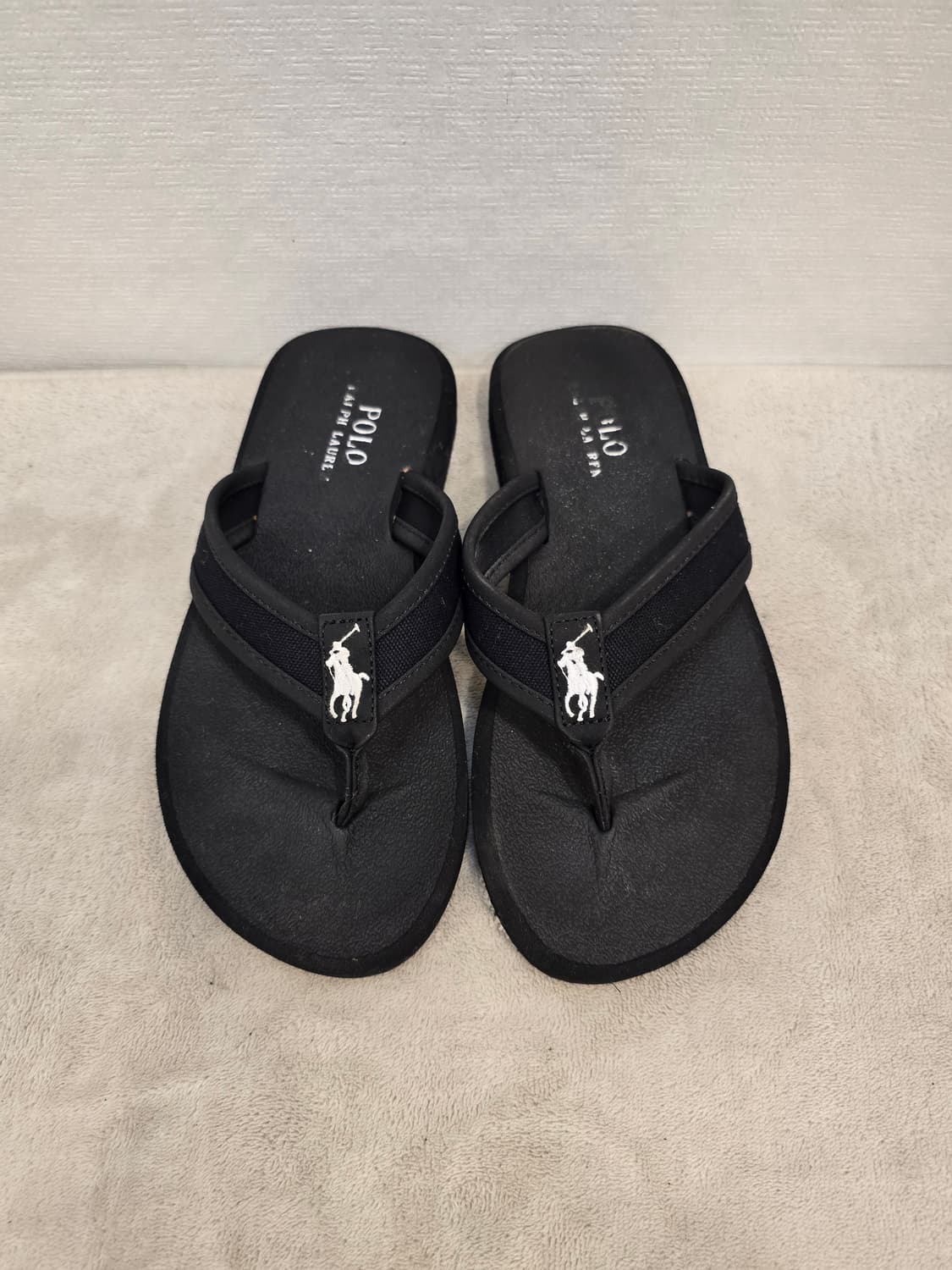 폴로 랄프로렌 남여공용 블랙 쪼리 245~250 상품이미지2