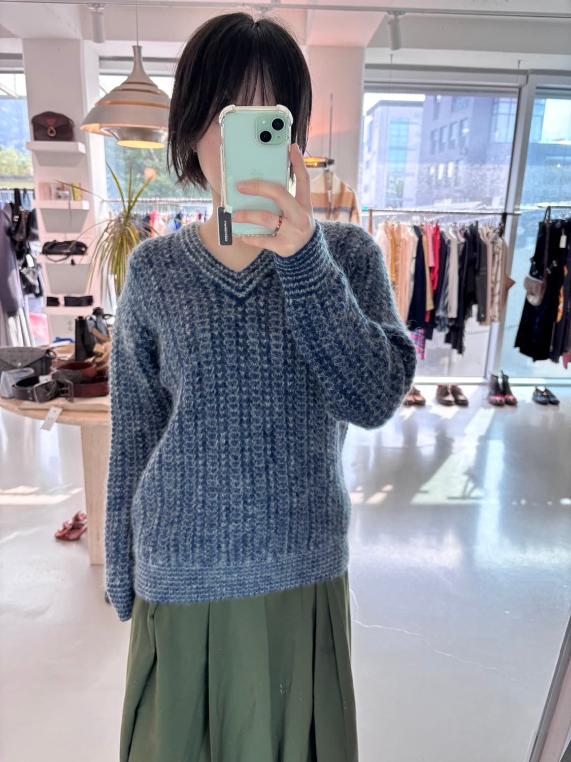 Vintage Van Jac V-Neck Wool Knit 상품이미지1