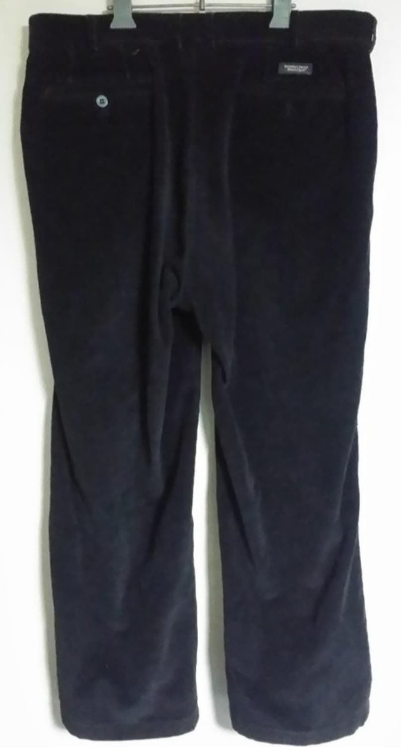 베버리힐즈 폴로클럽 남성 골덴 코듀로이 바지 블랙 36인치 상품이미지2