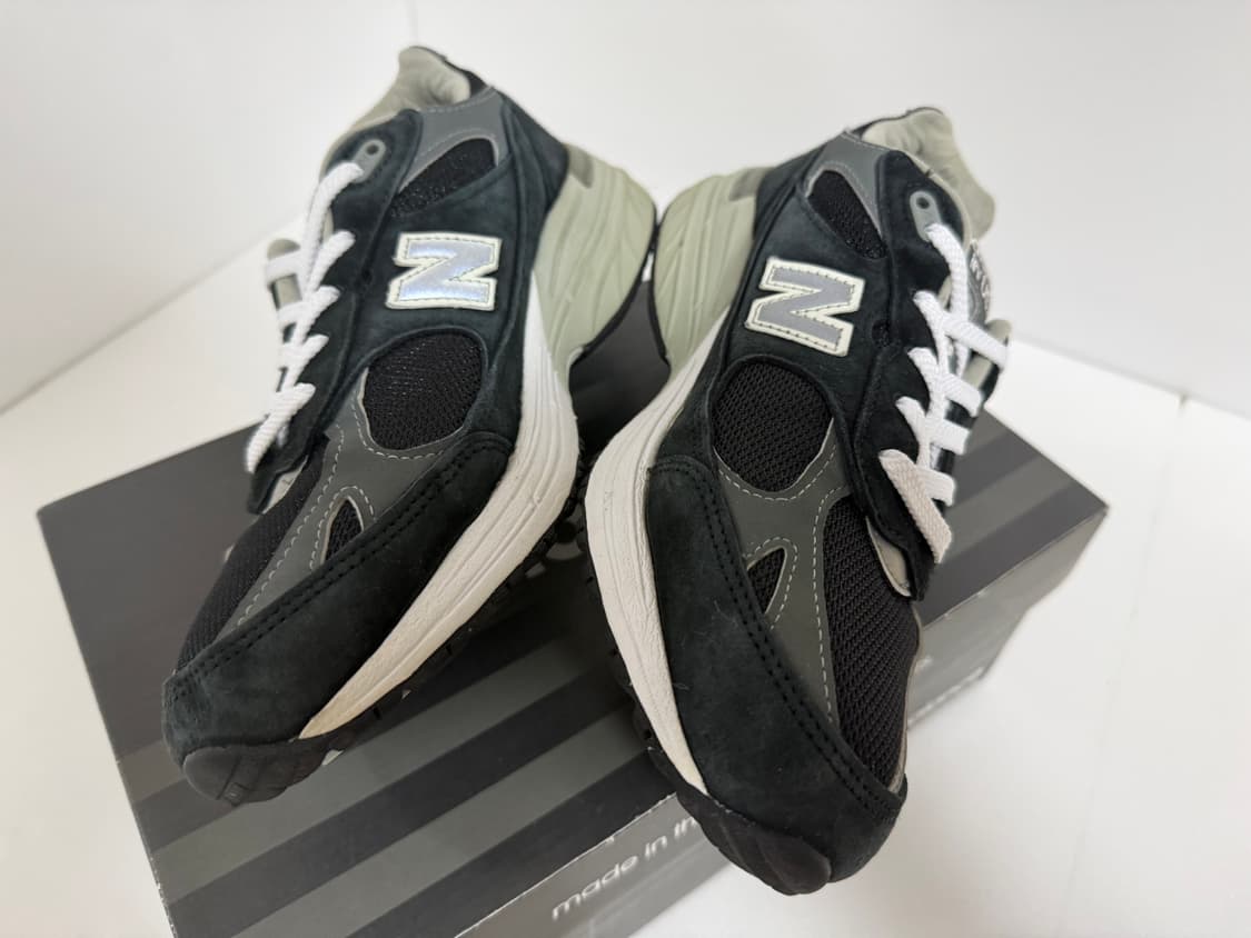 [W255] 뉴발란스 993 메이드인 USA B 블랙 상품이미지5