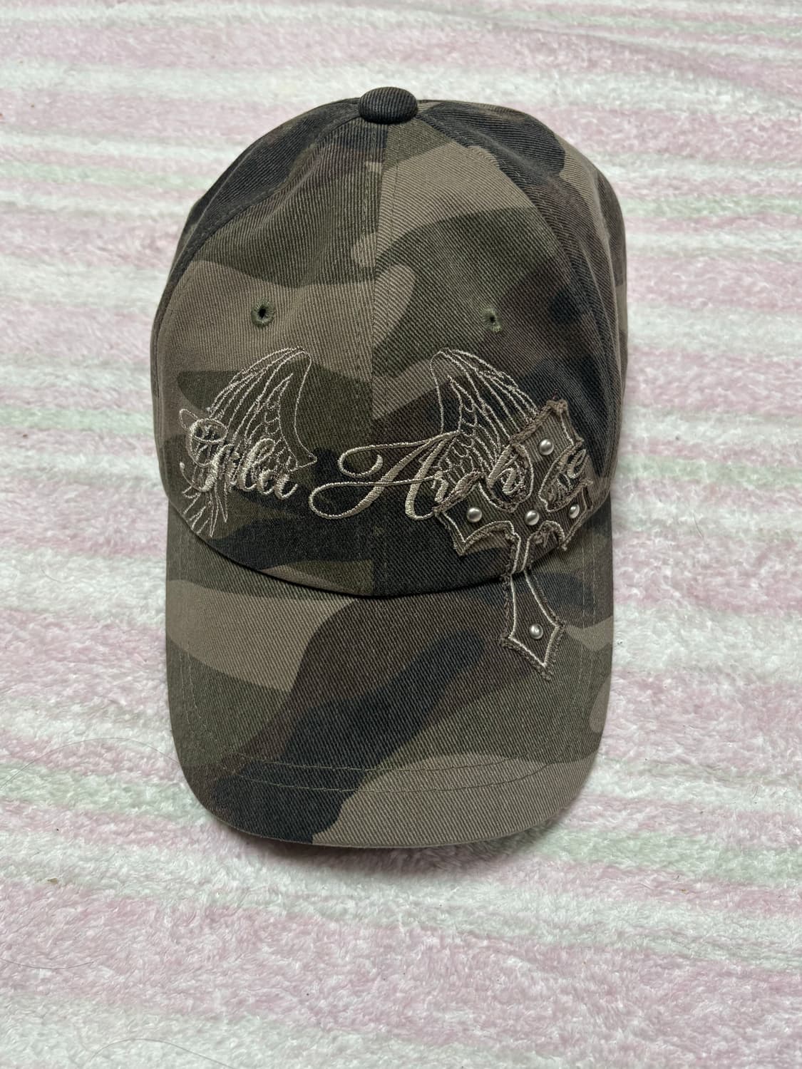 길라 아카이브 ROSS PATCHED WING BALLCAP_CAMO 상품이미지1