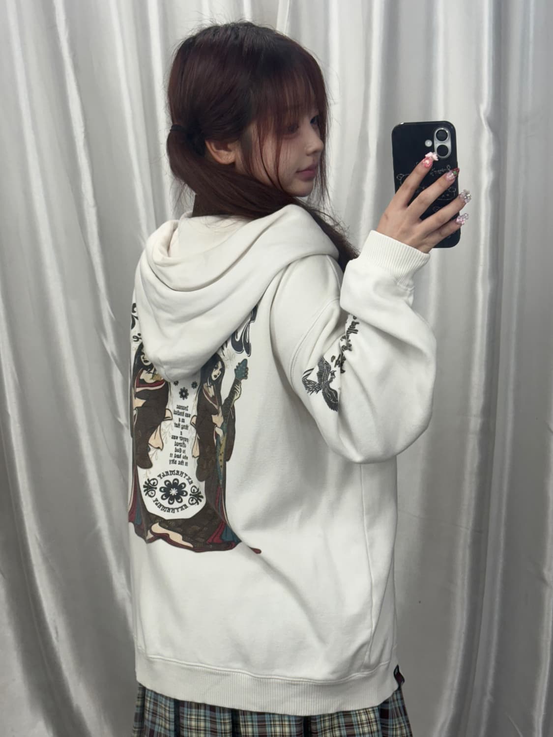 Girlband Printed Hood Zip-Up 상품이미지3