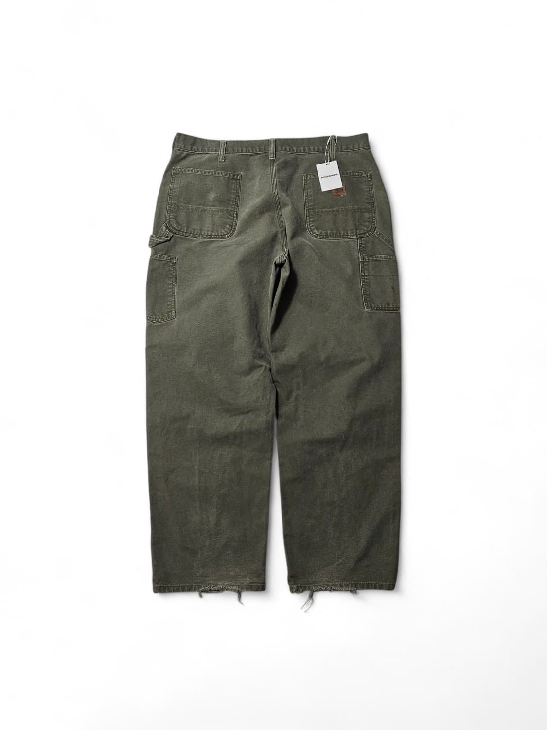 칼하트 싱글니 카펜터 워크팬츠 모스그린 38 상품이미지2