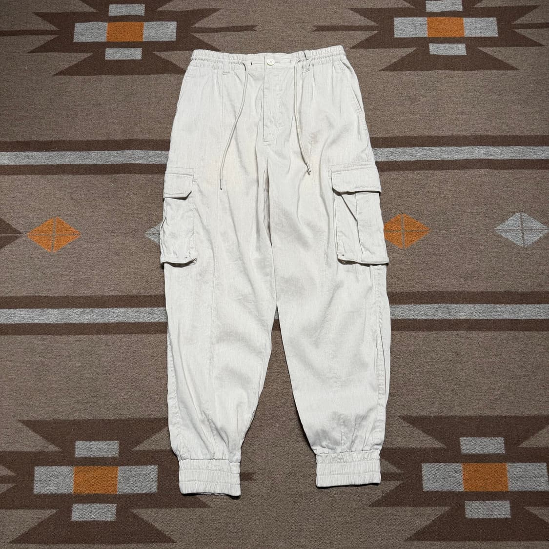 송지오 옴므 린넨 조거 팬츠 M 상품이미지1