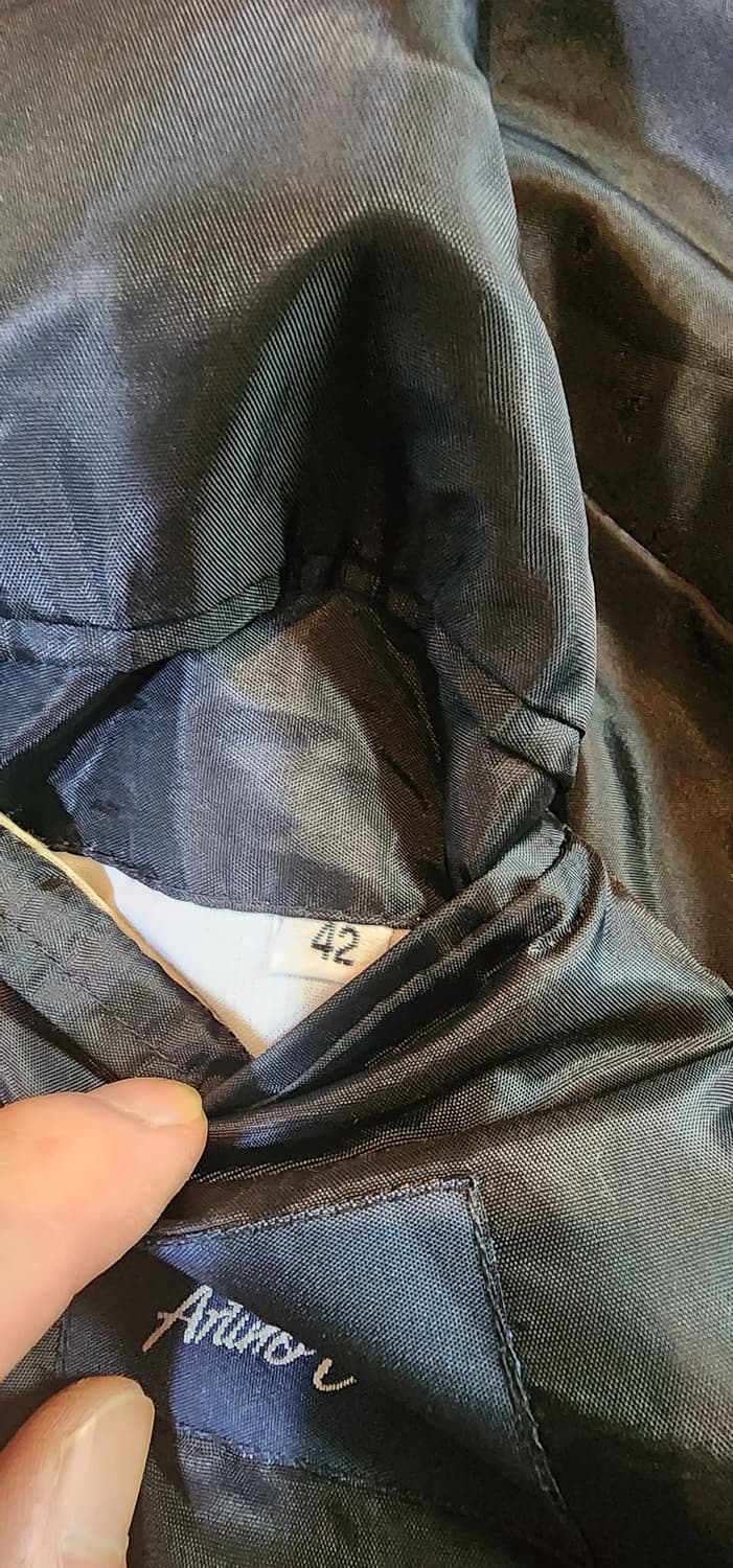 진그레이 알파카100 모직 트위드자켓 XL 상품이미지10