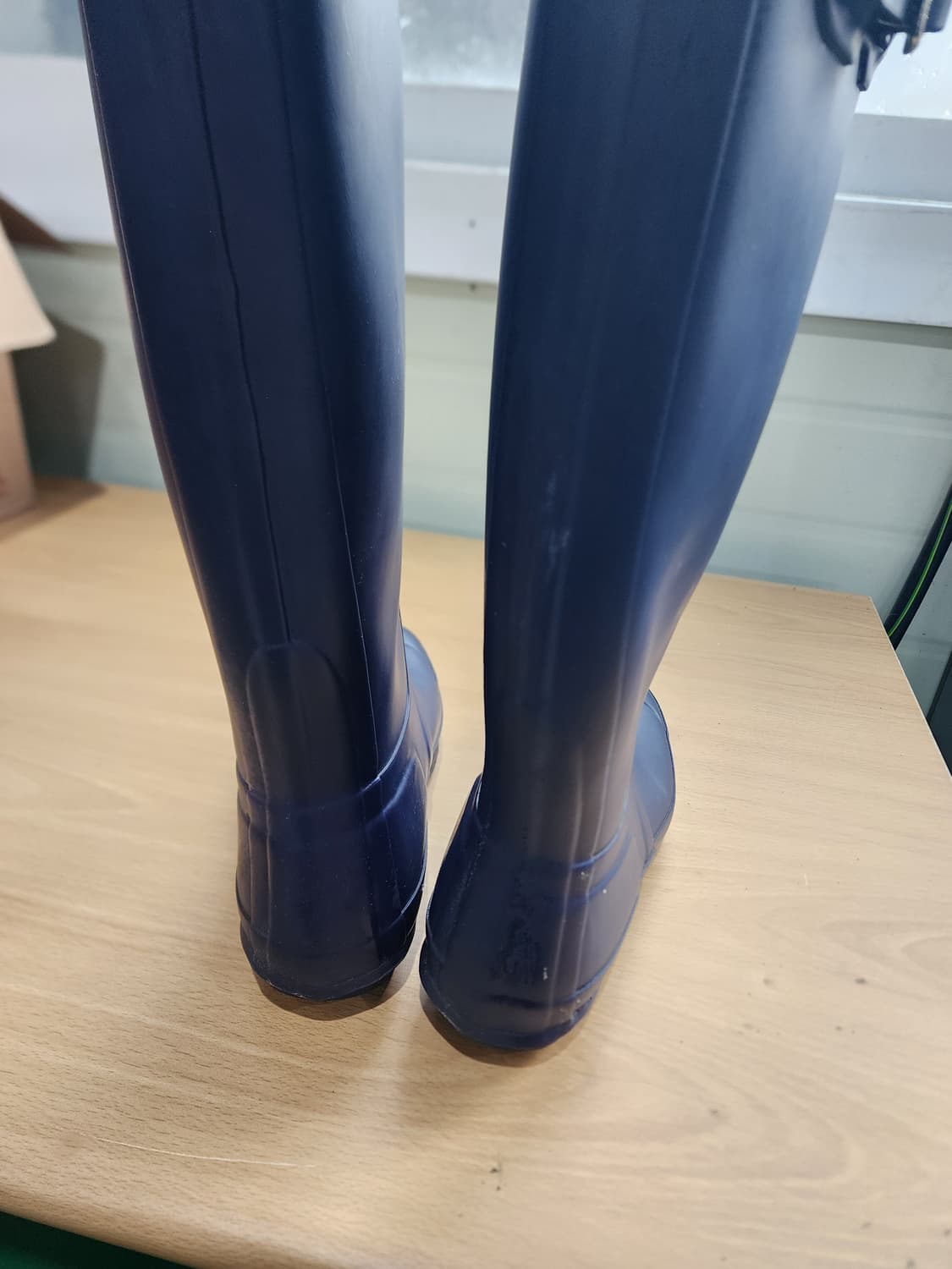 헌터 레인부츠 롱부츠 네이비색상 UK4 235CM 상품이미지6