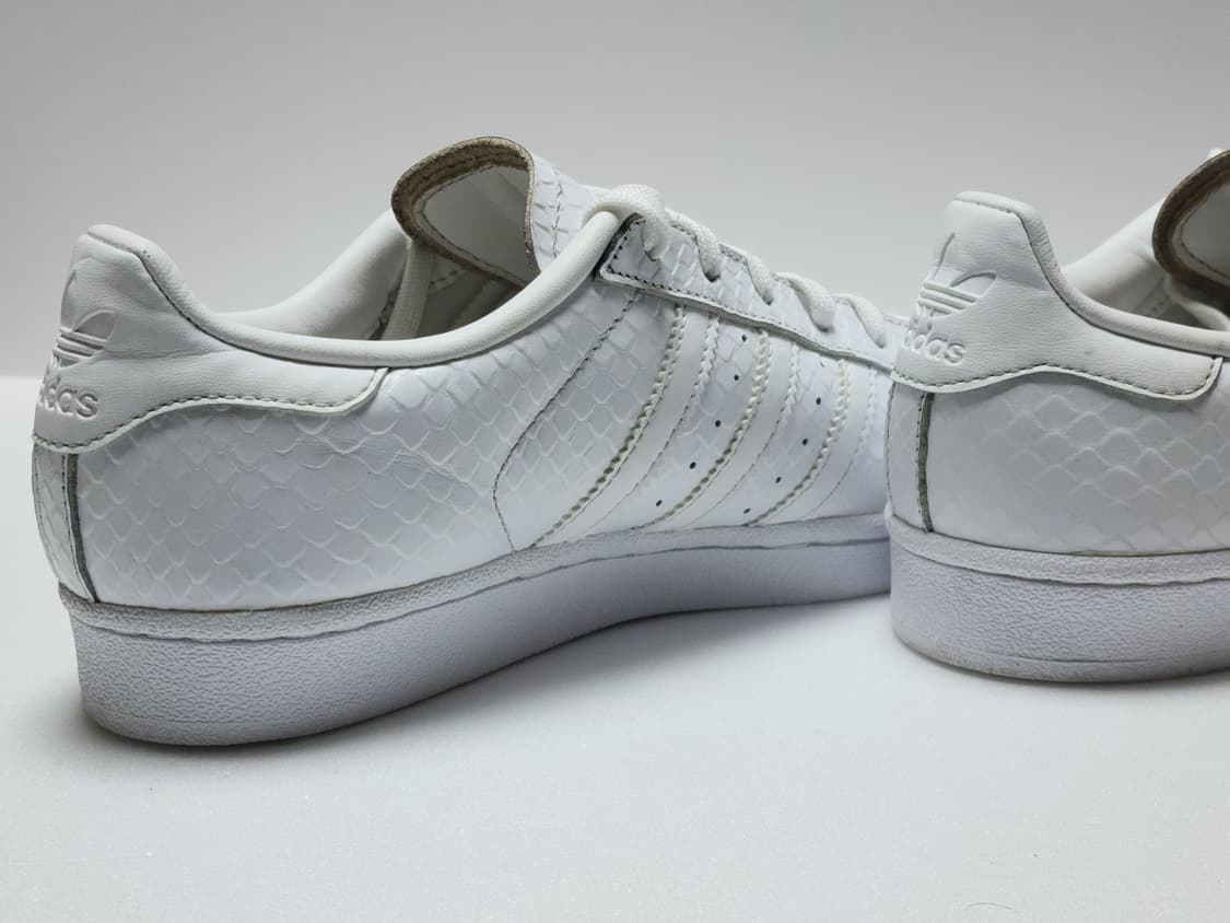 아디다스 슈퍼스타 흰색 뱀피 230mm 상품이미지2