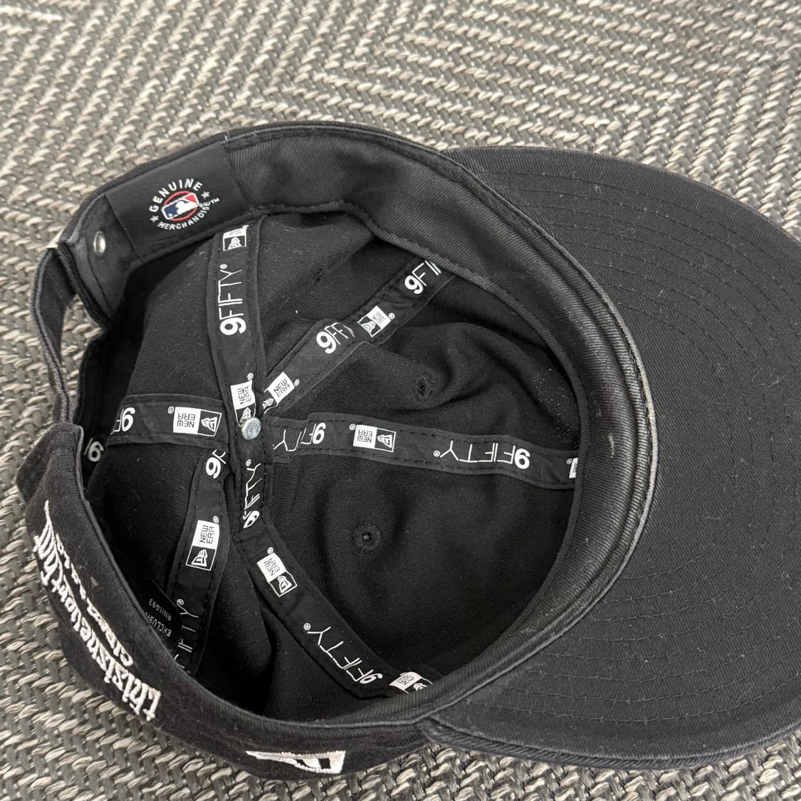 뉴에라 디네뎃 콜라보 다저스 스트랩백 블랙 (OS) 상품이미지5