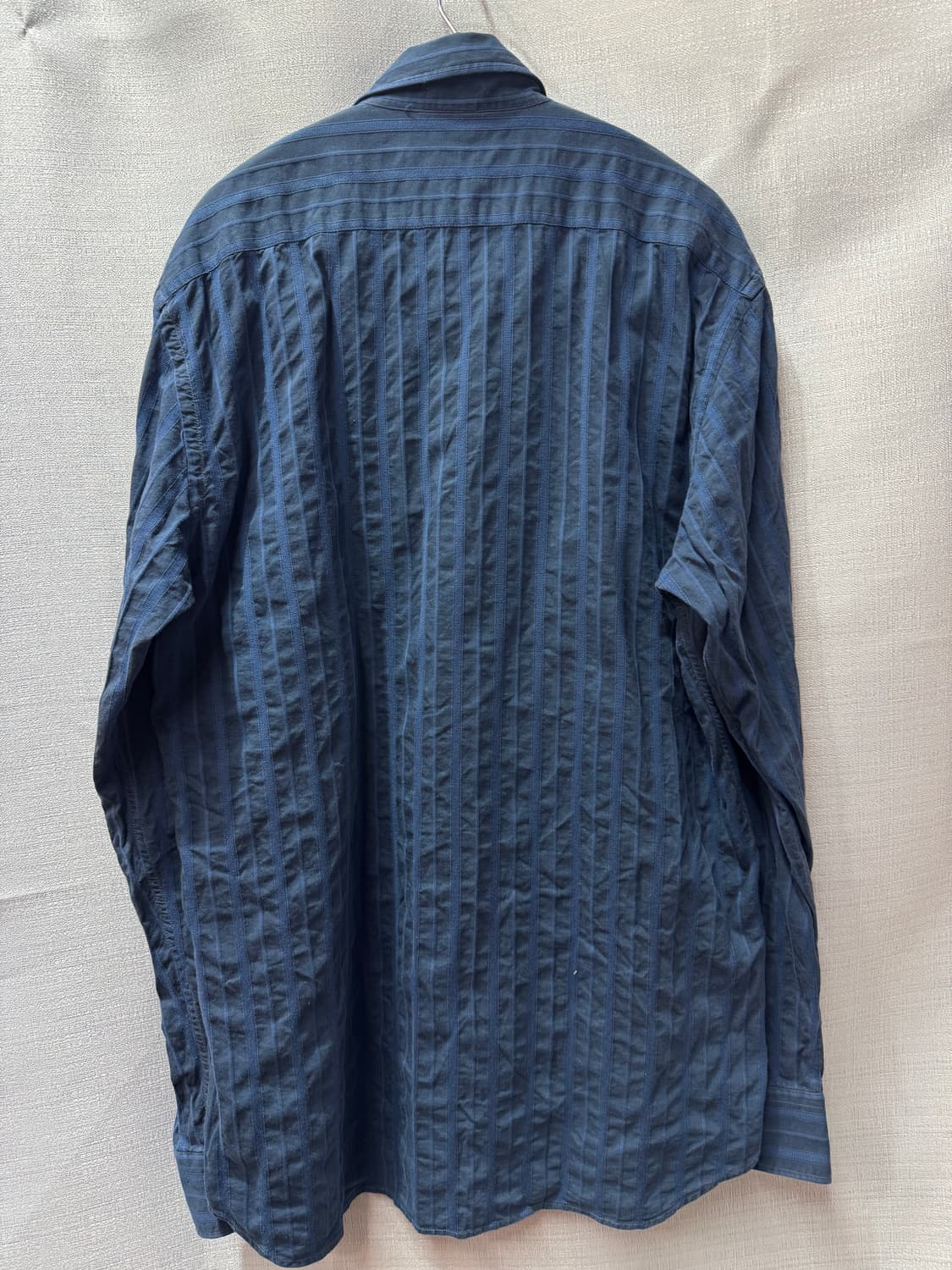 랑방 스트라이프 원포켓 셔츠 M(L) 상품이미지4