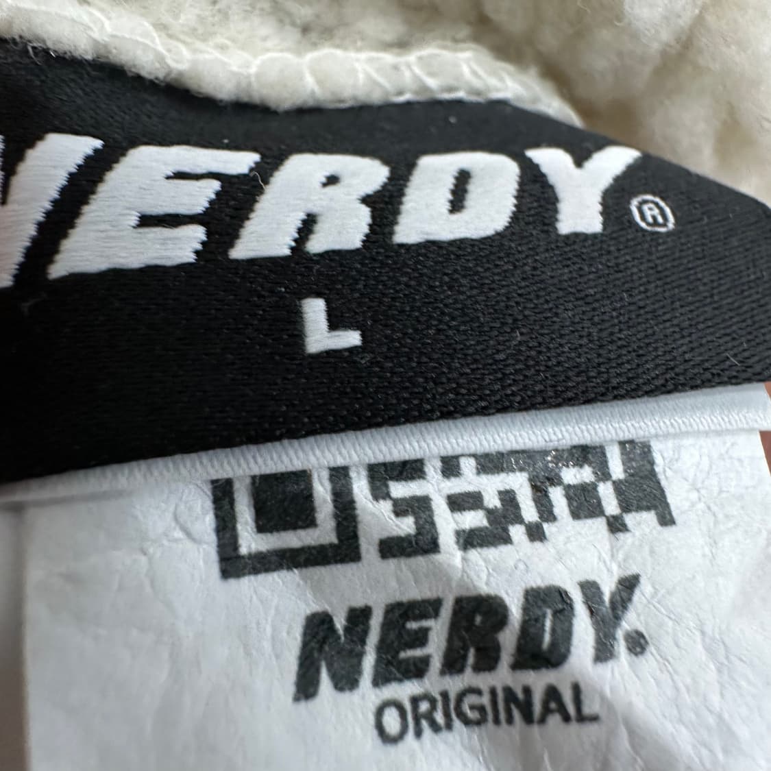 100 널디 남자 양면 리버서블 뽀글이 구스다운 패딩 상품이미지5