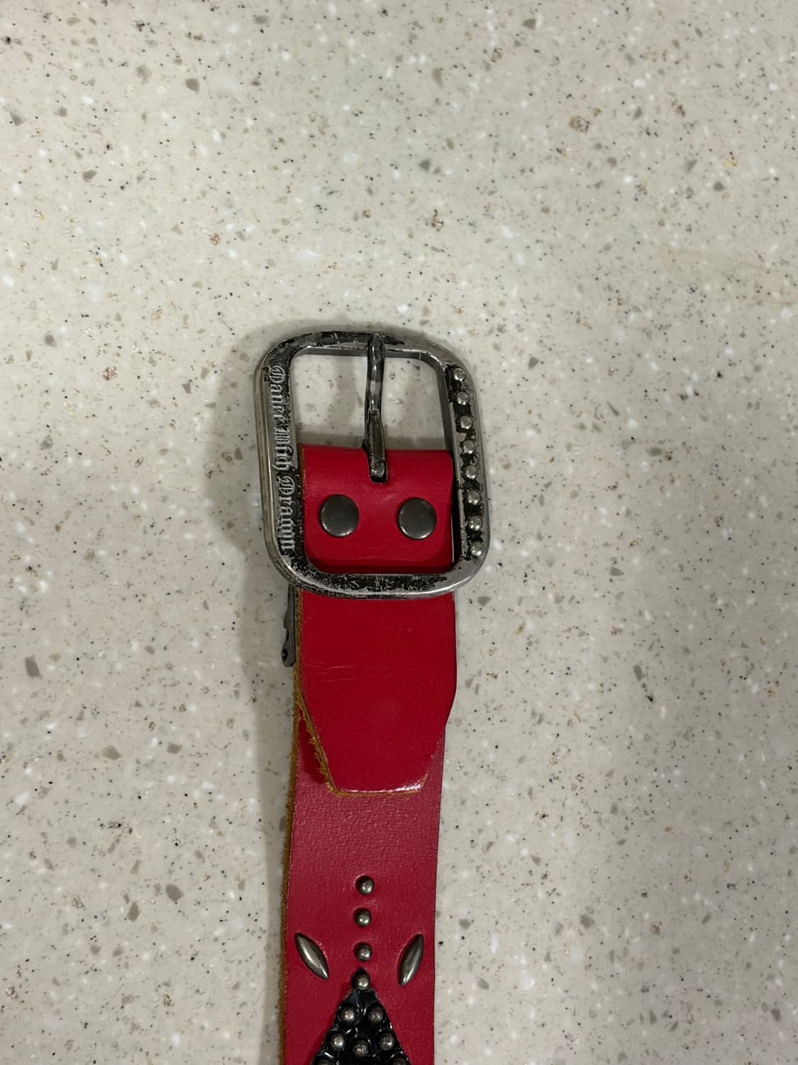 Dance with Dragon 웨스턴 락시크 스터드 벨트 상품이미지2