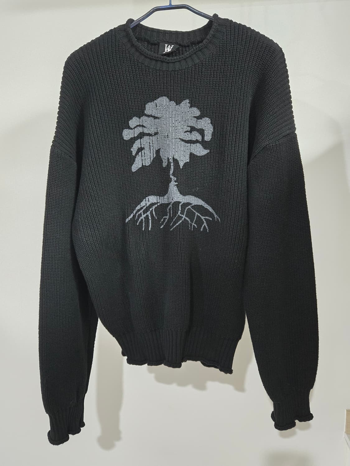  우알롱(Wooalong)의 호프트리 트랙해치 니트 상품이미지2