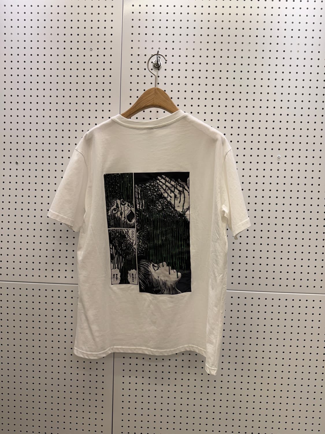 이토 준지 ‘그리세리드(グリセリド)’ 프린트 반팔 티셔츠 U1682 상품이미지3