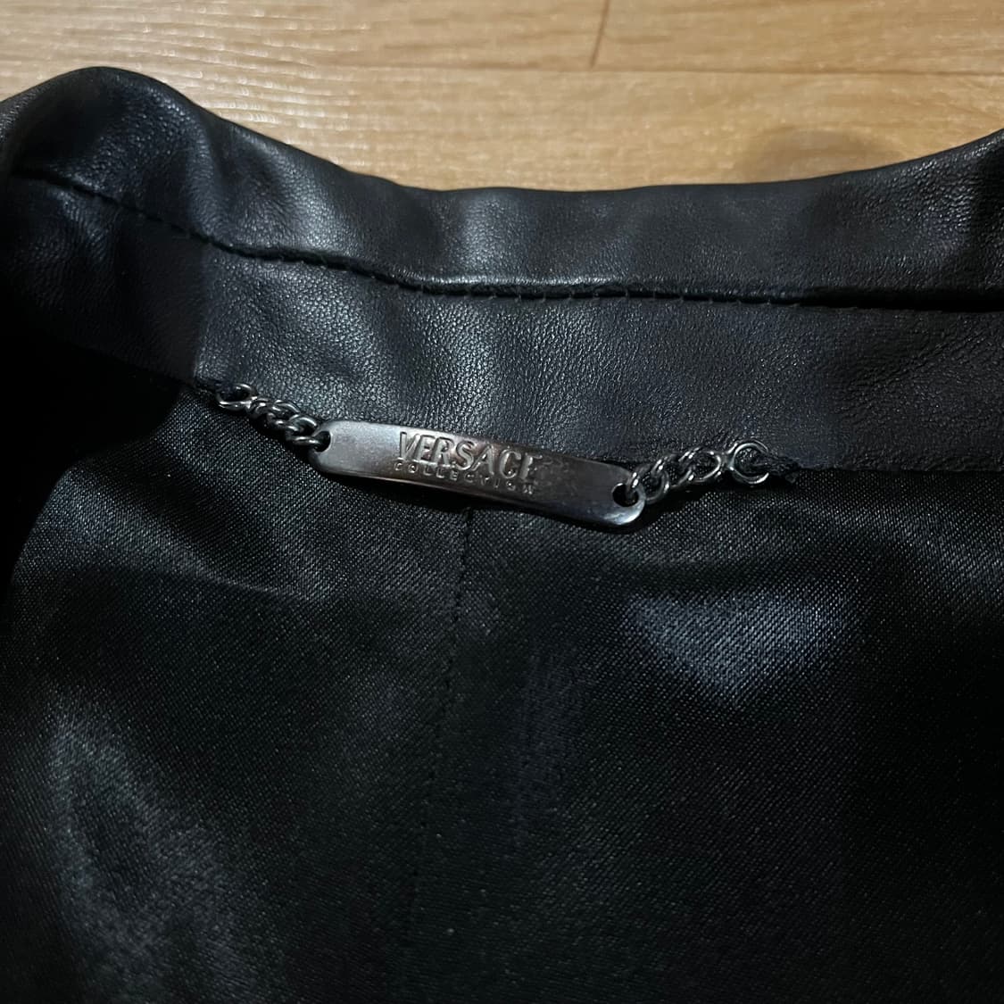 [105] 베르사체 램스킨 가죽자켓 상품이미지4