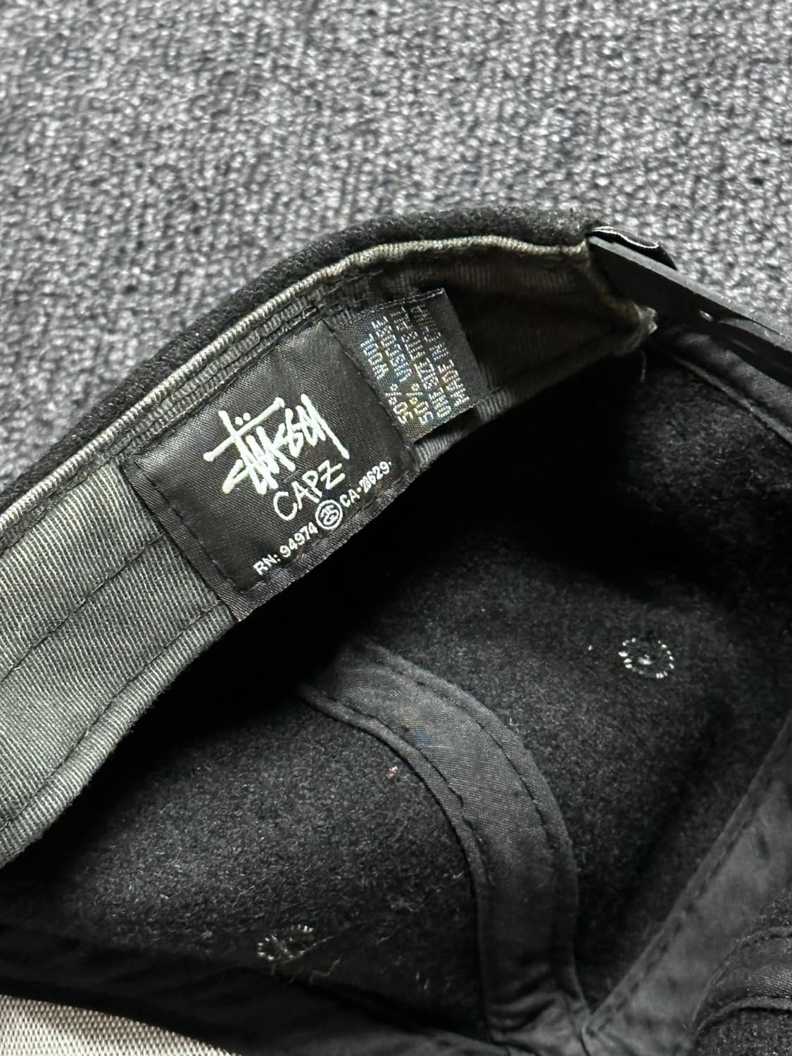 Stussy 스투시 울 스냅백 캡  상품이미지5