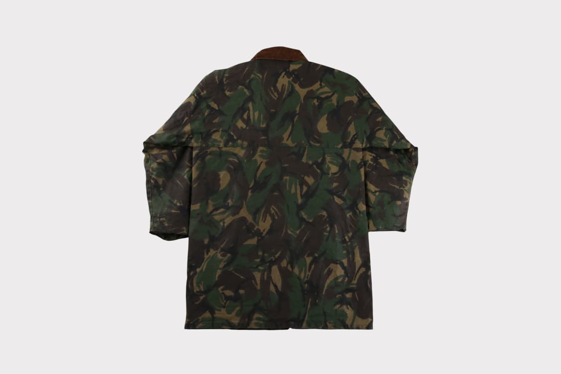 [L] OPENAIR 빈티지 UK 카모 왁스자켓 상품이미지10