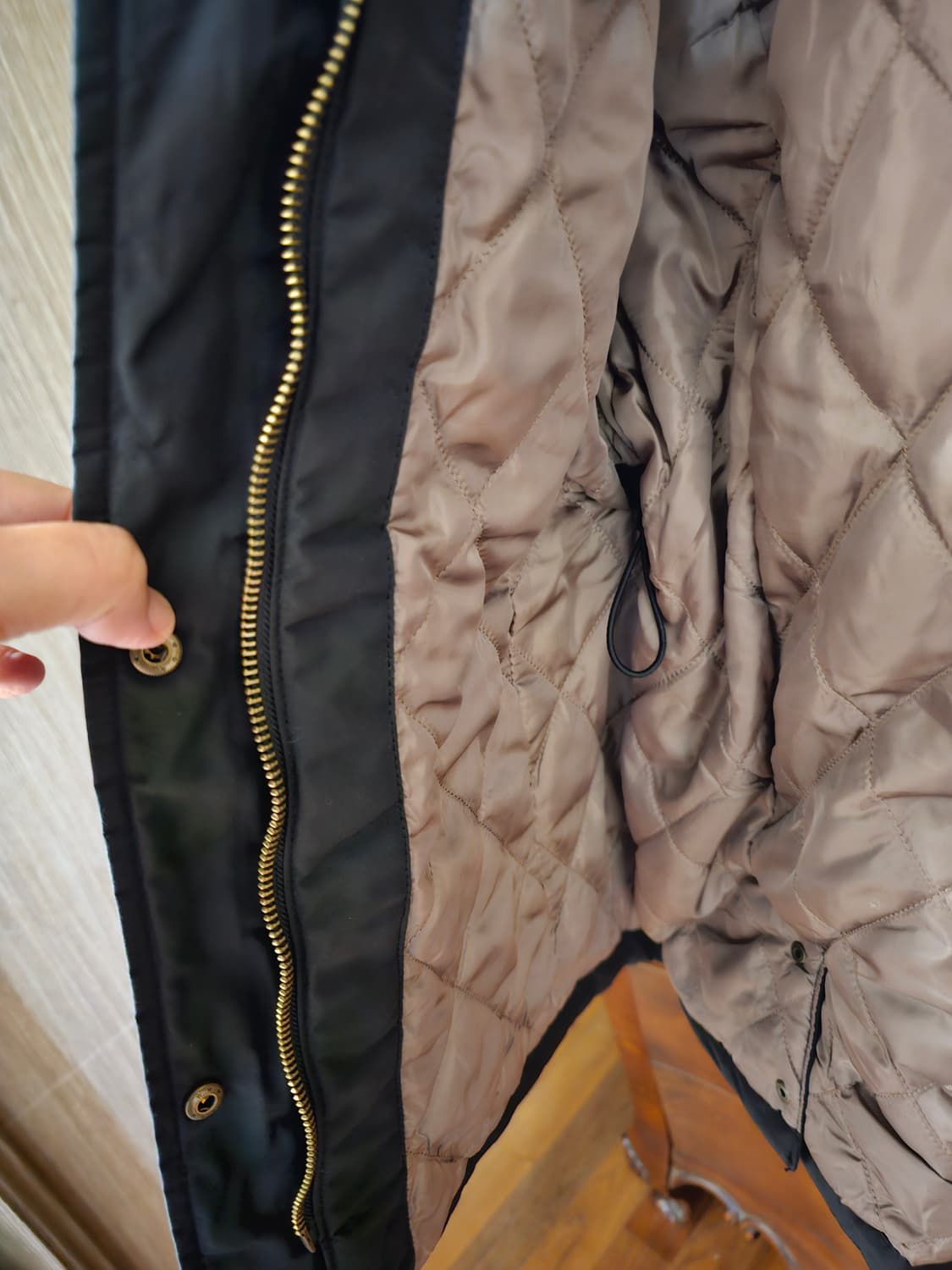 버커루 누빔 바람막이 상품이미지4