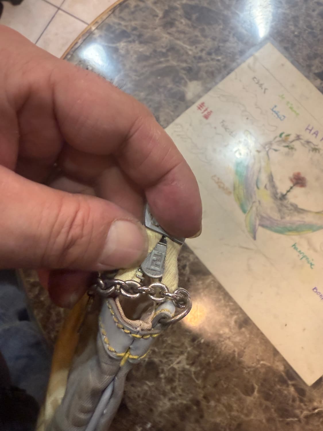 정품 펜디 주카 미니 체인 숄더백 팝니다 상품이미지10