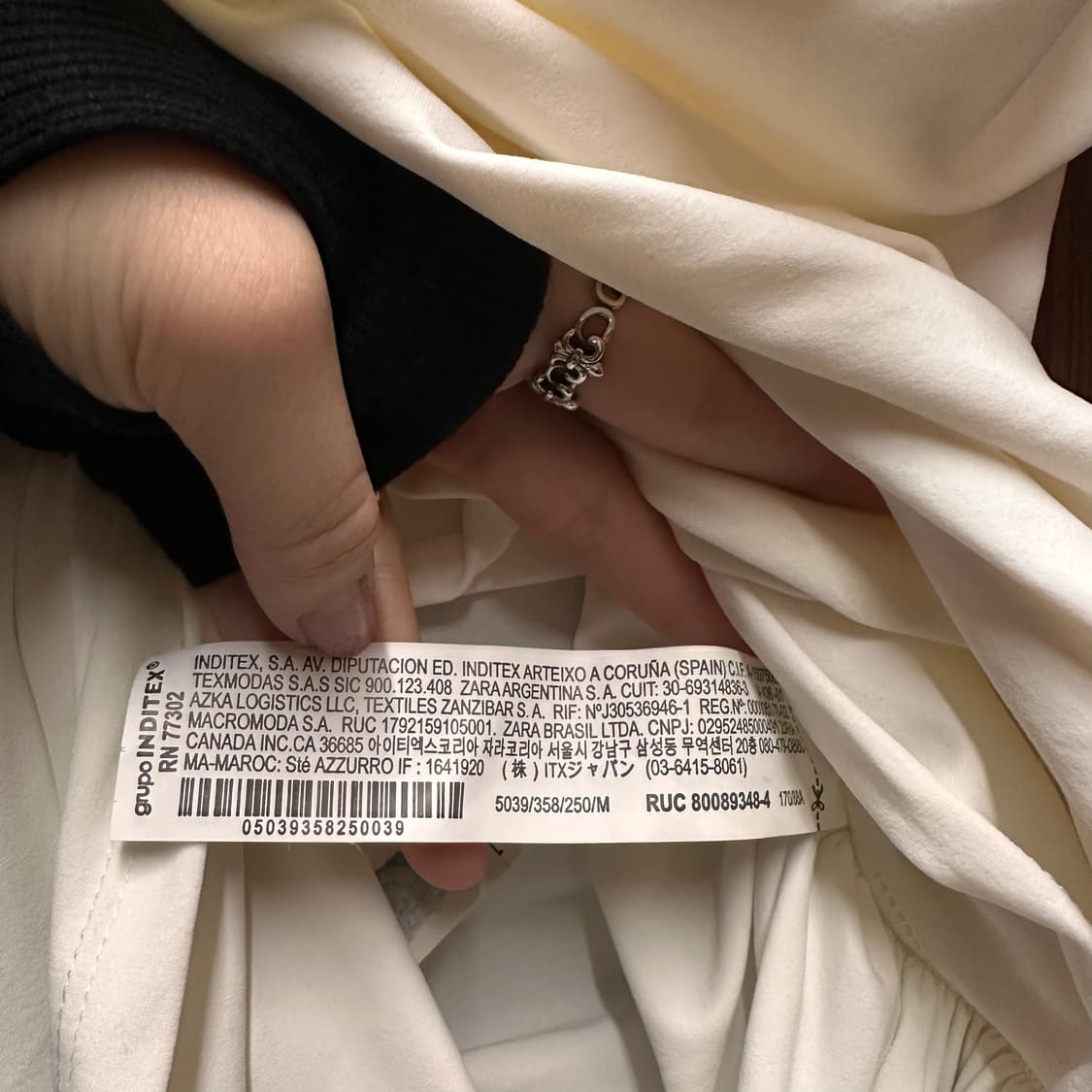 (새상품) 자라 블라우스 상품이미지4