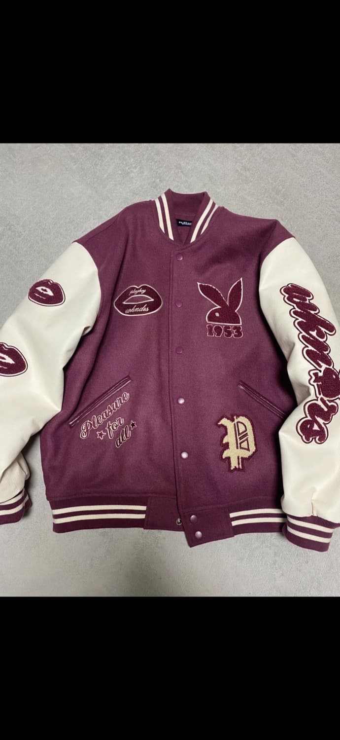 위캔더스 플레이보이 바시티 자켓 상품이미지1