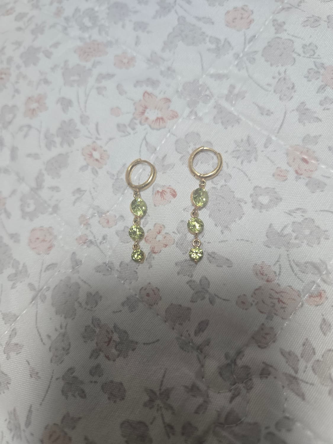 14k 옐로우골드 페리도리 귀걸이 한쌍  상품이미지9