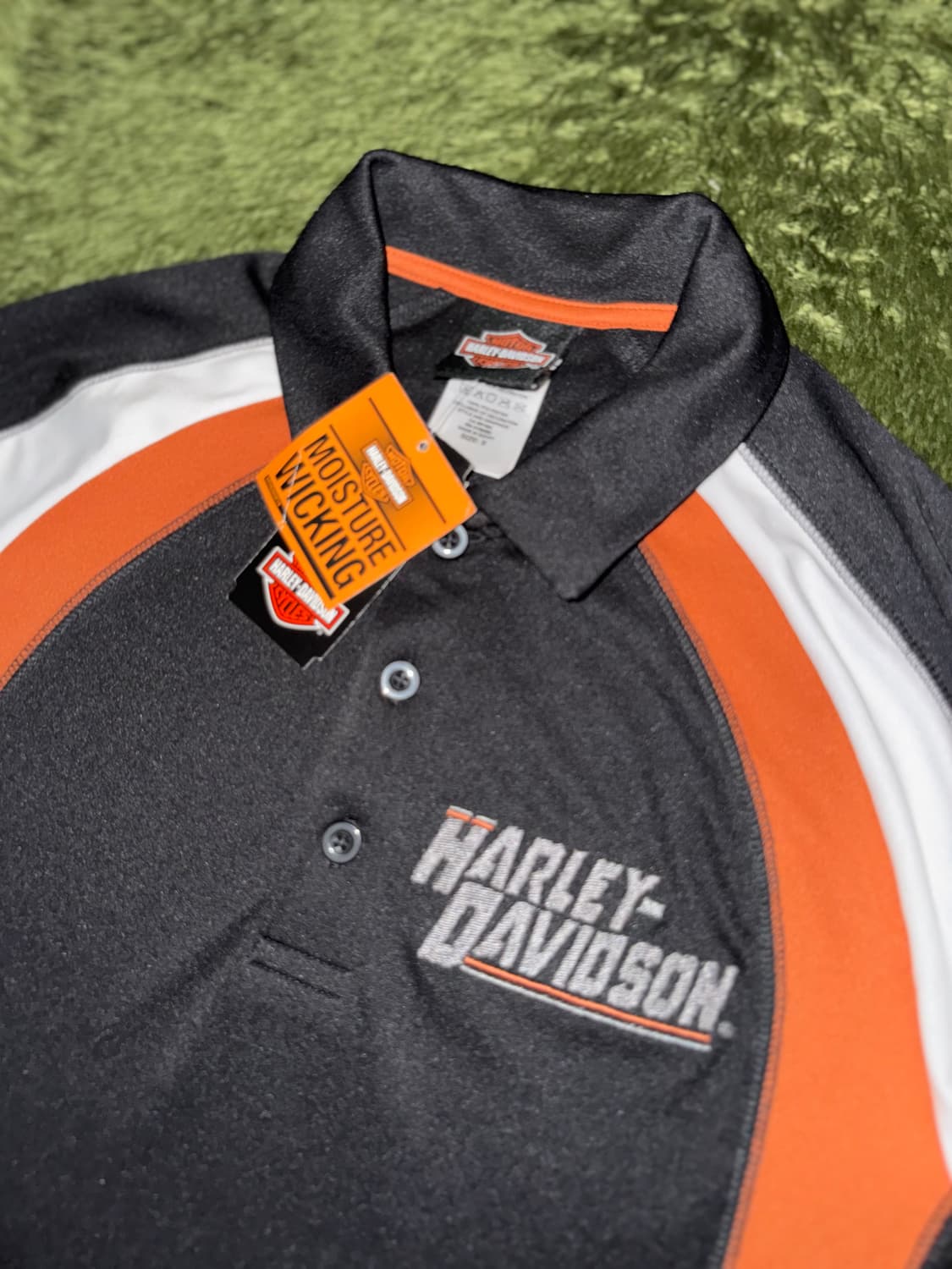 [S] 할리데이비슨 댈러스 딜러샵 유니폼 폴로 티셔츠 상품이미지3
